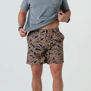 Everyday Short - Gauge Camo - Black Pocket loose cut