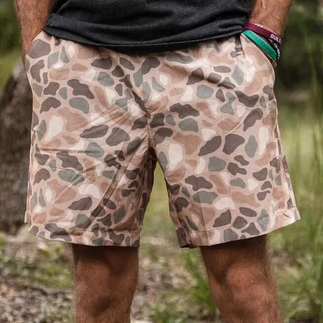 Everyday Short - Pintail Camo - Brown Pocket youth power
