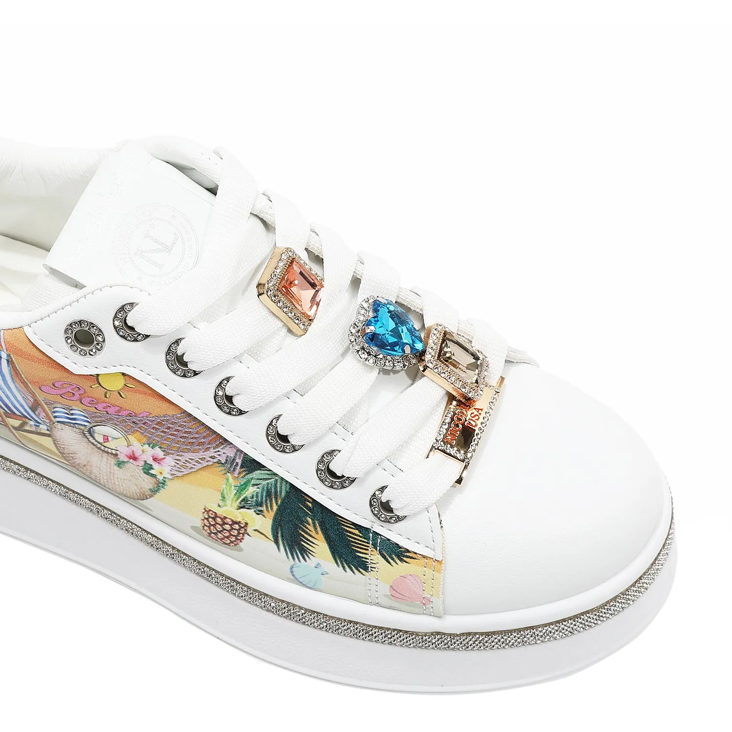 FASHION BLING STONE SNEAKERS gym essential