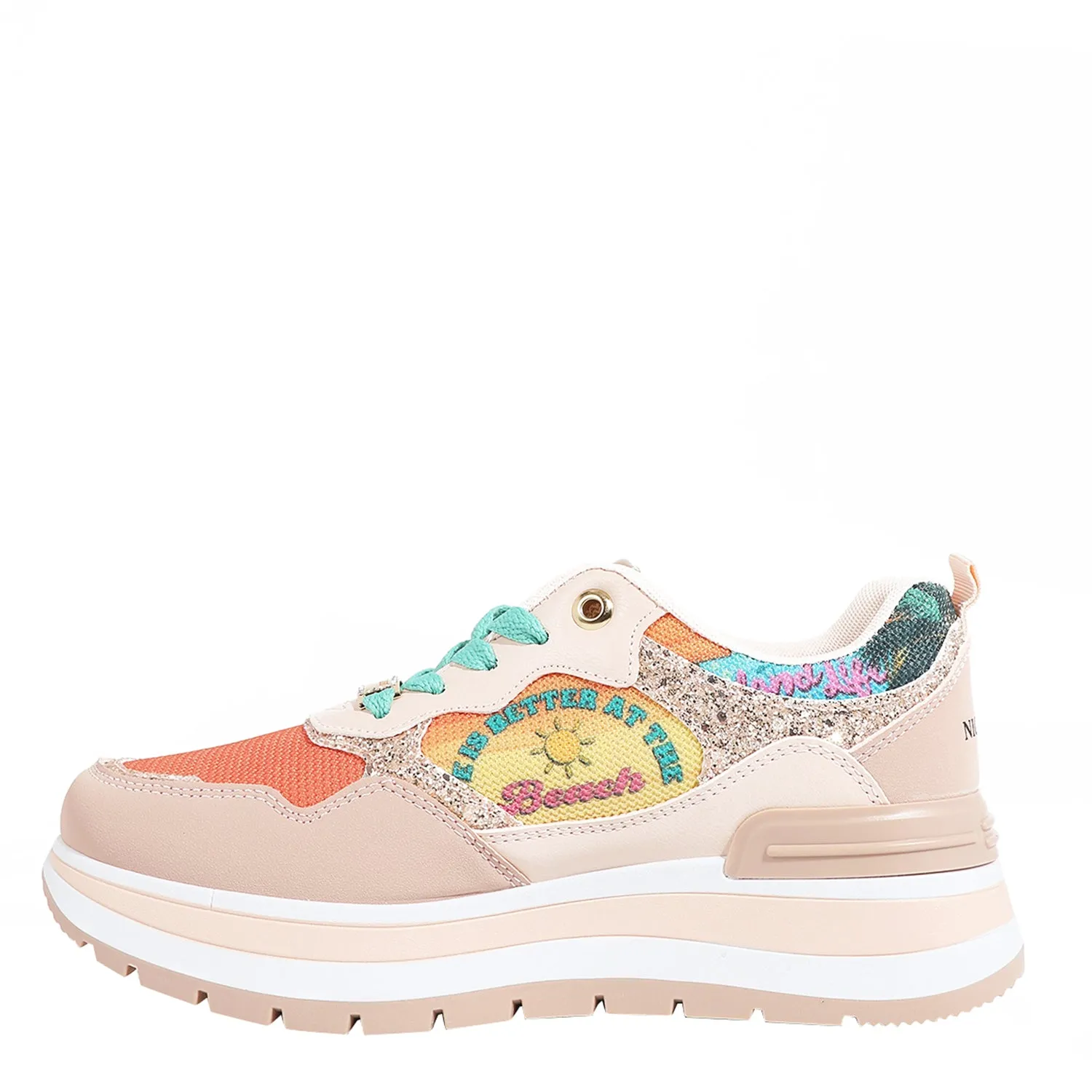 FASHION GLITTER SNEAKERS free breathing