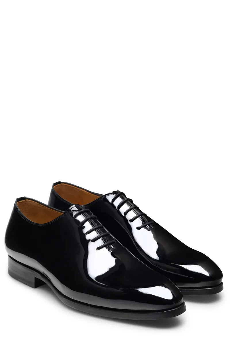 Fleur Patent Lace-Up Shoes student friendly
