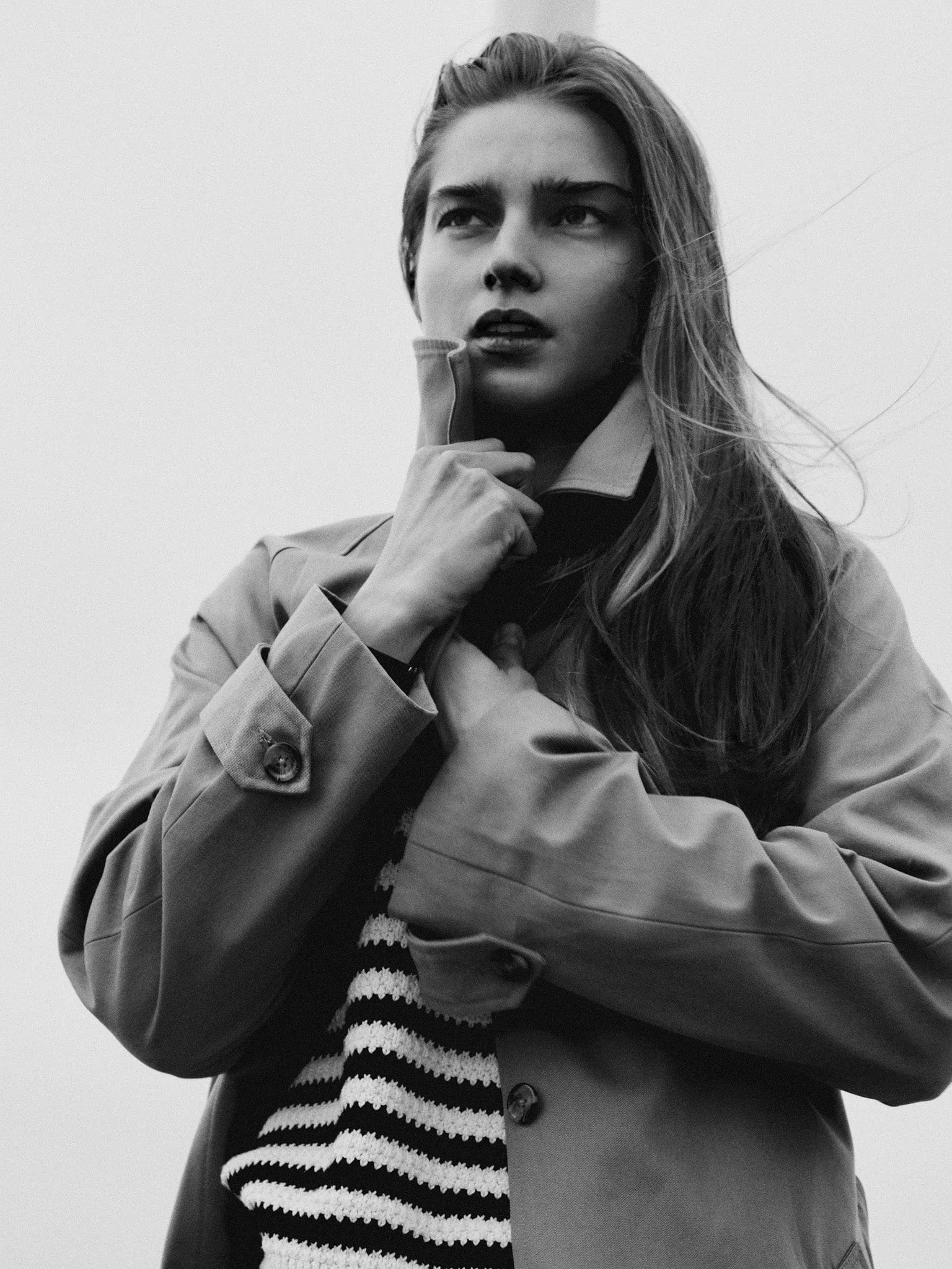 Flora Henley in Black Stripe Everyday Mood