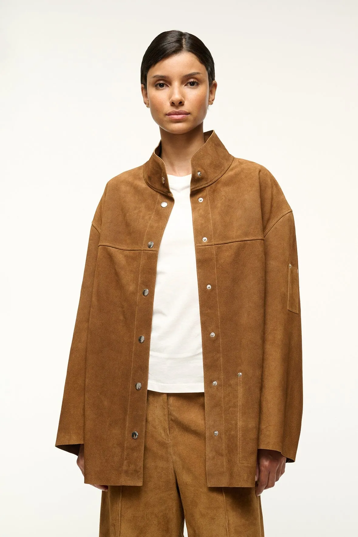 FOUNDATION JACKET | TAN SUEDE nordic days