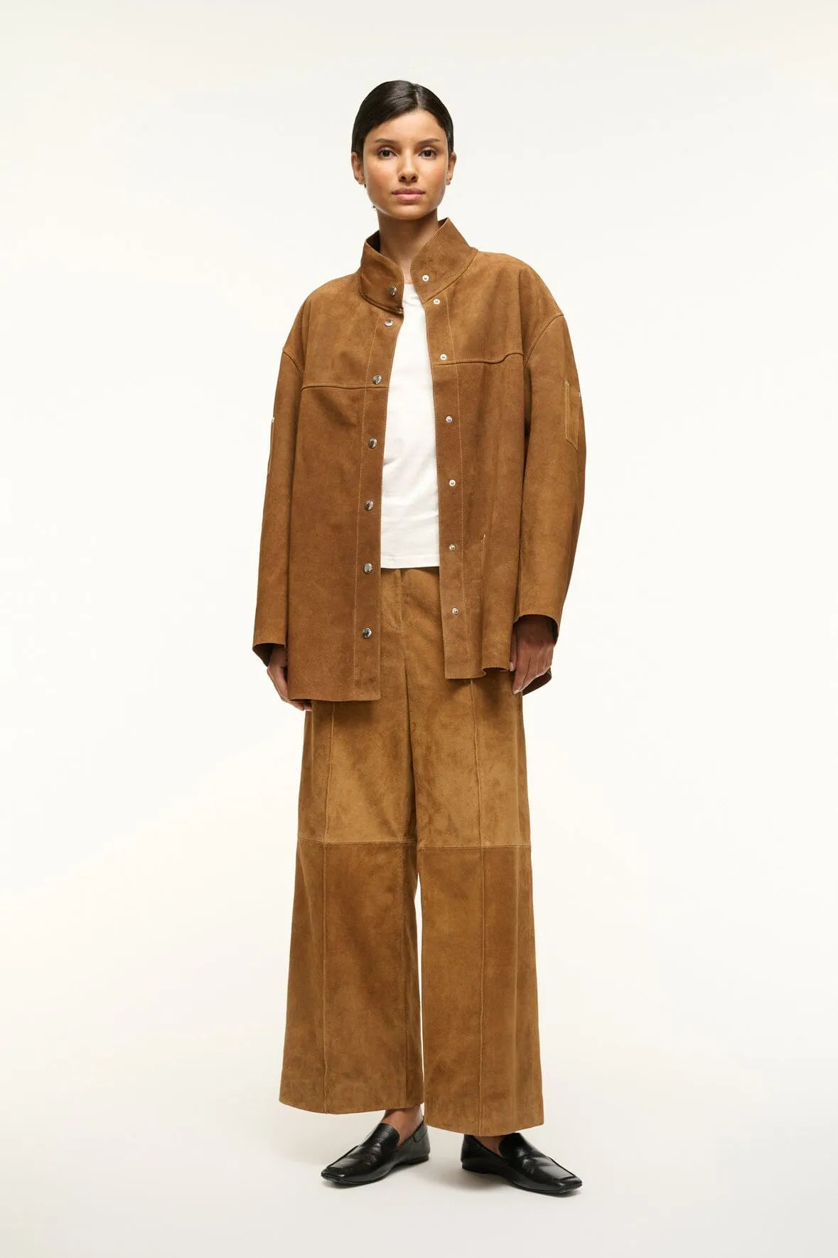 FOUNDATION JACKET | TAN SUEDE deep sleep