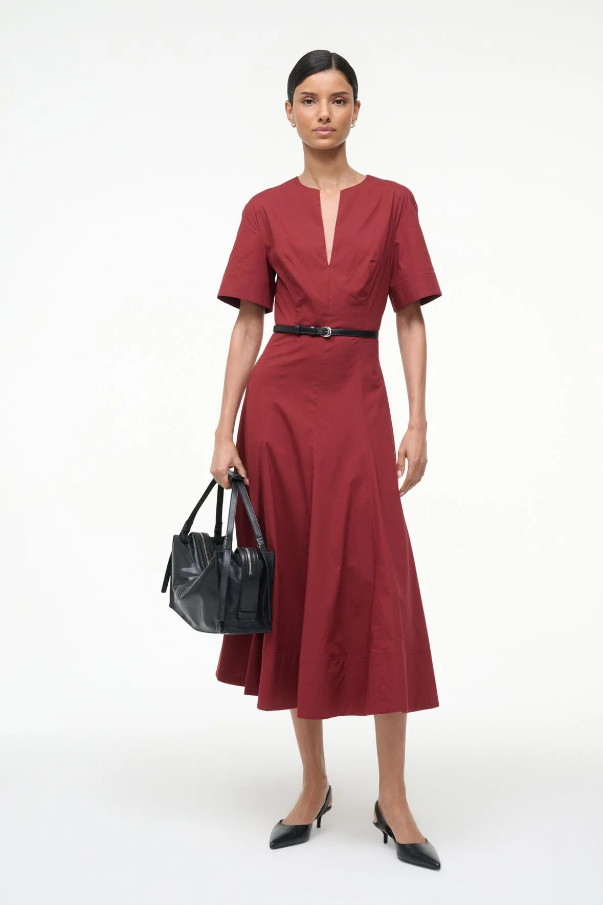 FRANCES DRESS | SANGRIA mix tone
