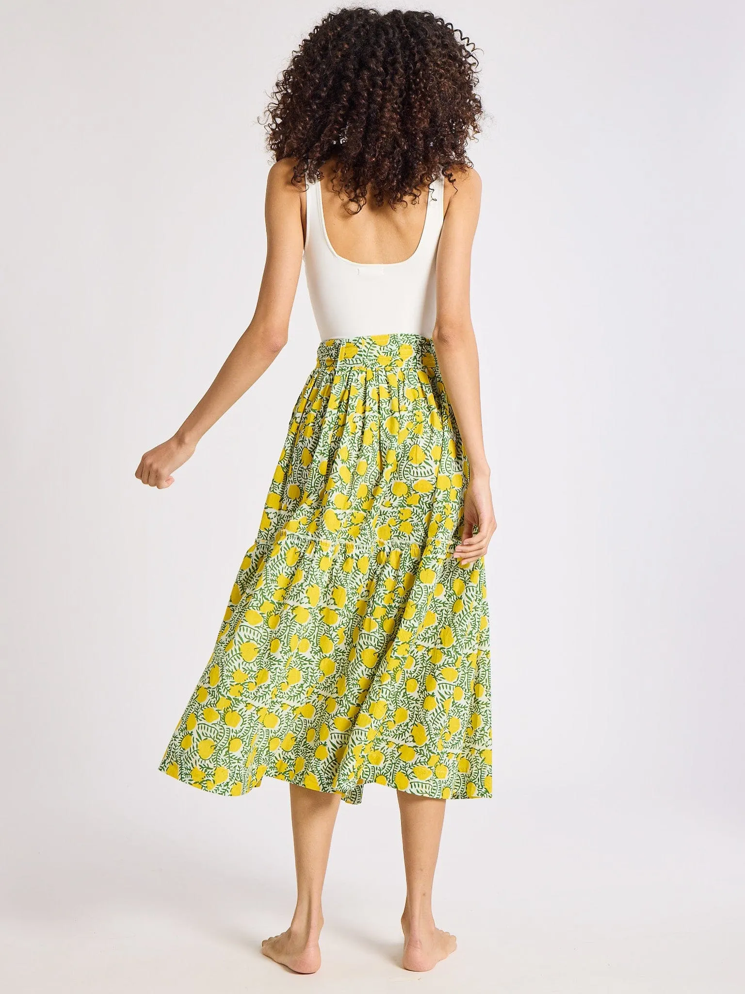 Francoise Skirt in Lemons culture speak
