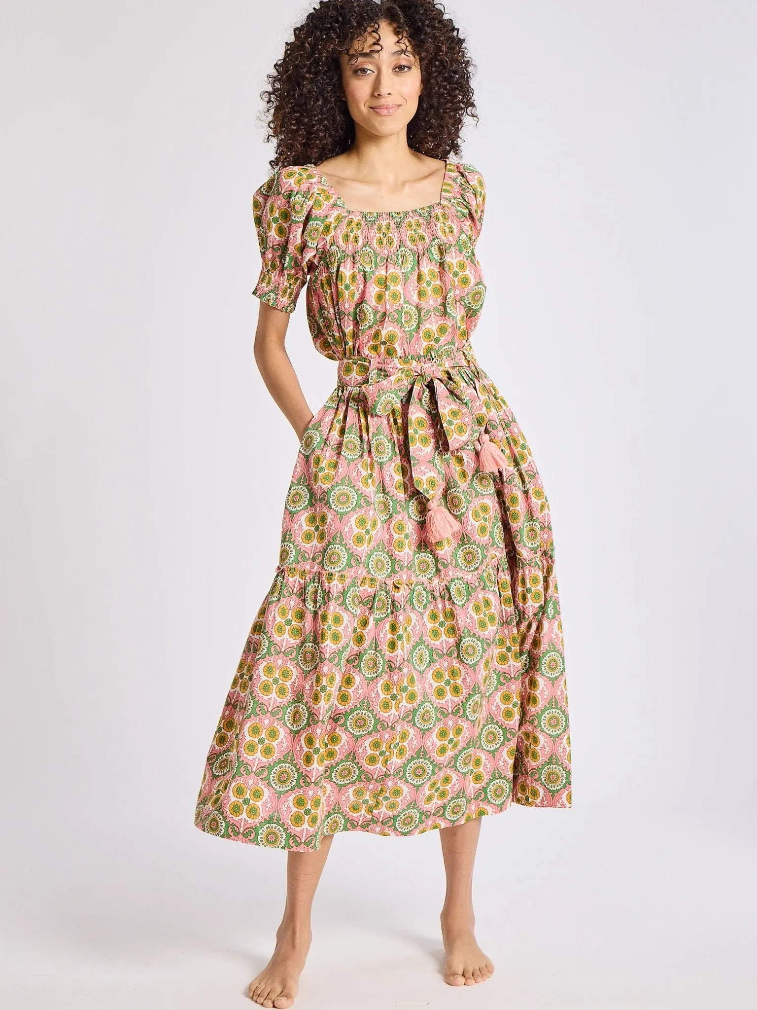 Francoise Skirt in Yucatan warm heart