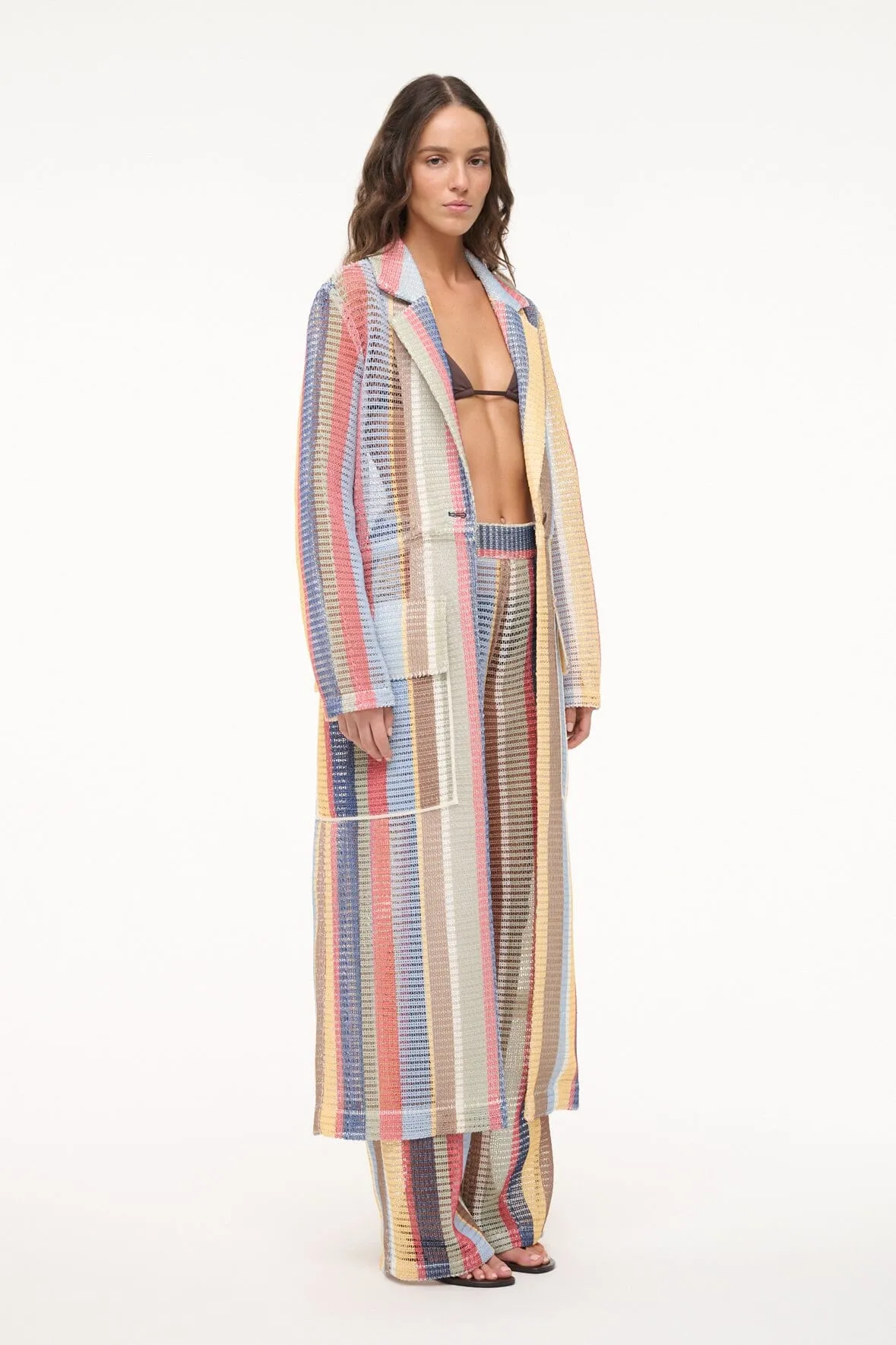 FREDDIE TRENCH | MARKET STRIPE dream coat