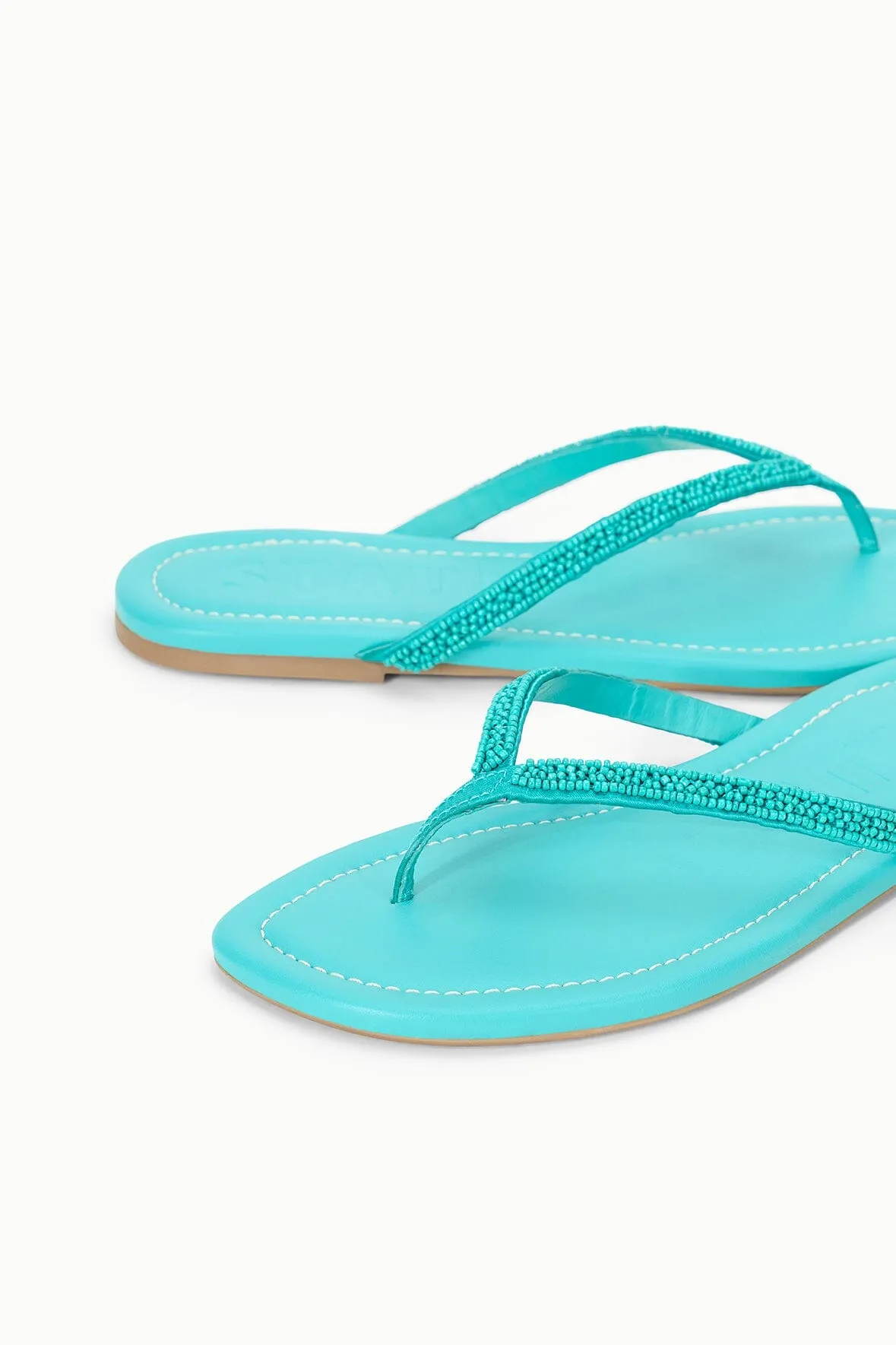 FREJA THONG | TEAL slip free