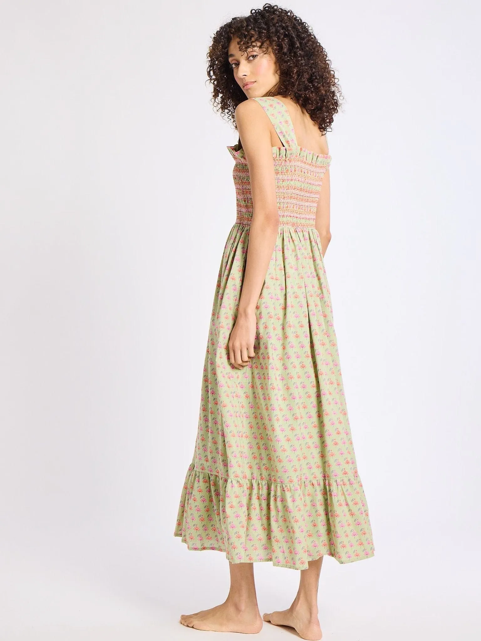 Garden Dress in Tulip Print warm days