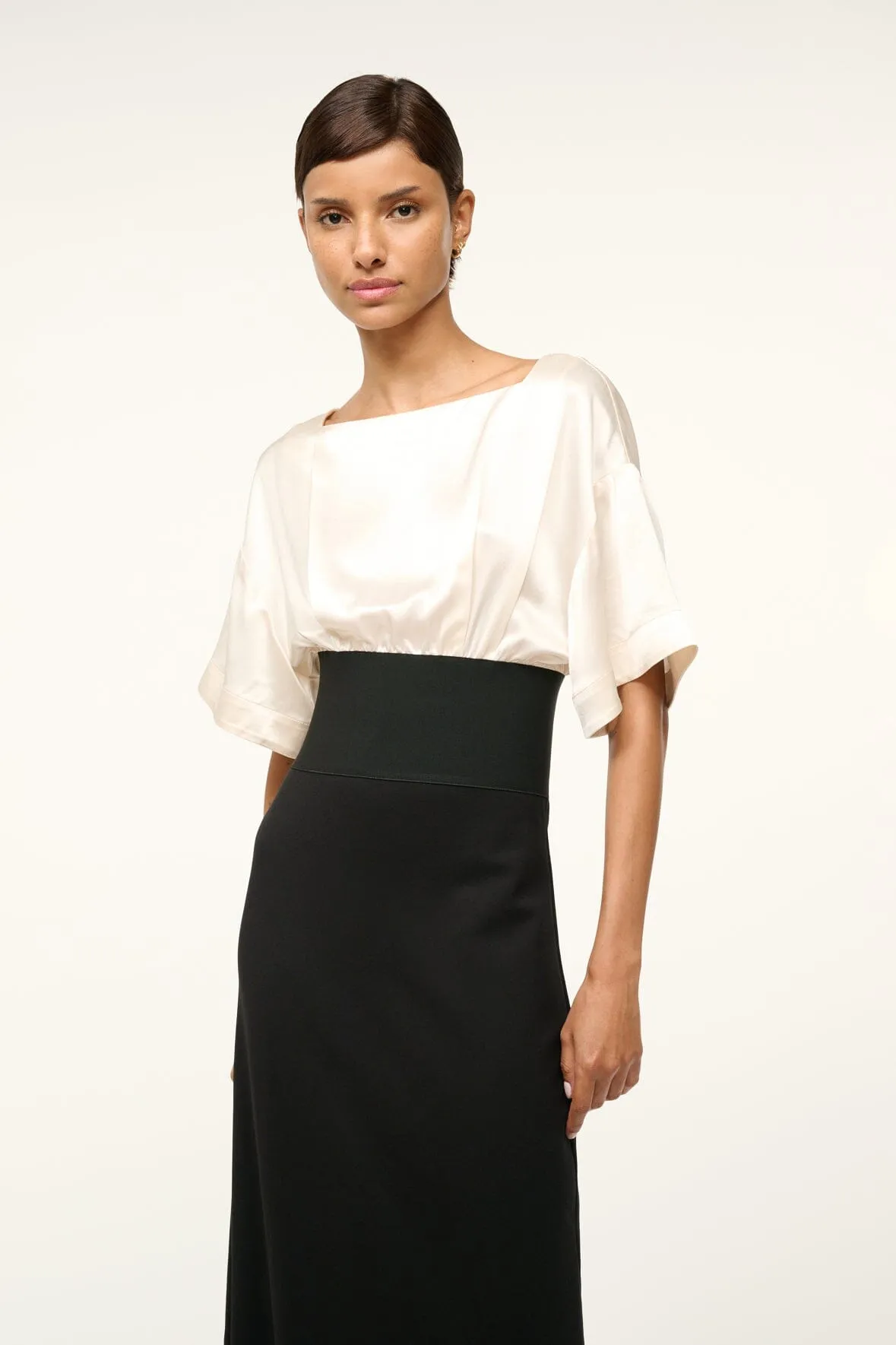 GARNET DRESS | IVORY BLACK feminine feel