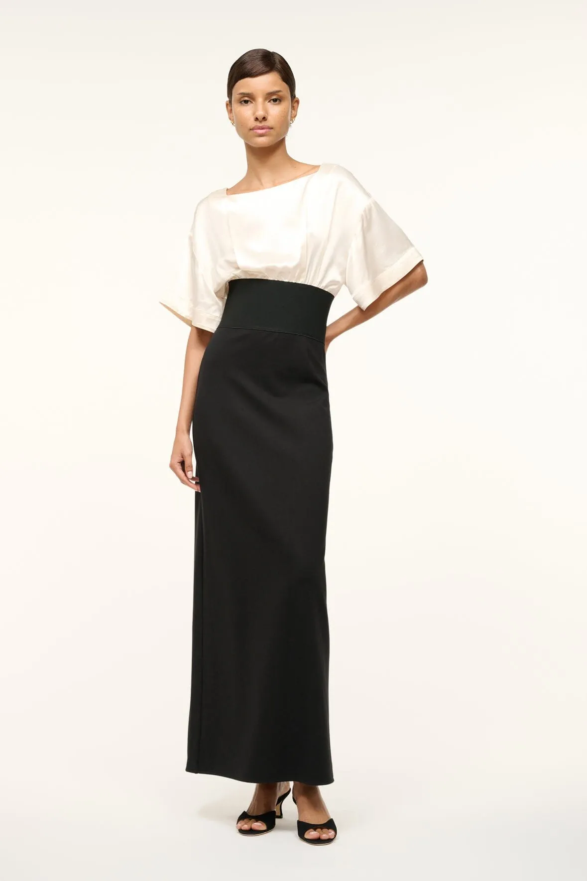 GARNET DRESS | IVORY BLACK casual days