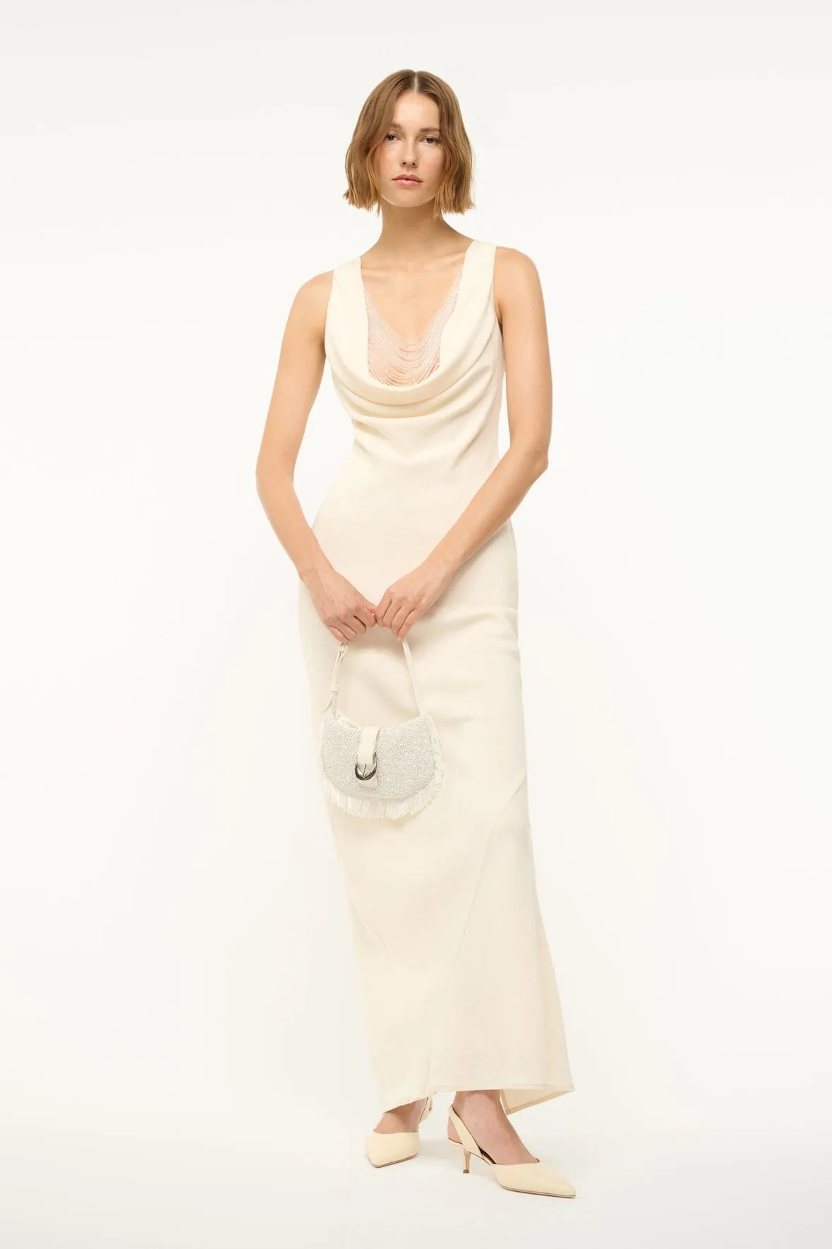 GIA DRESS | IVORY cool mix