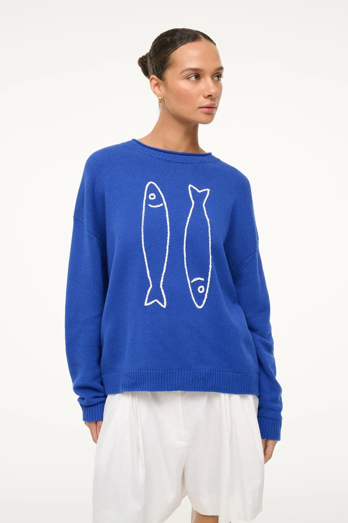 GIADA SWEATER | PIER BLUE Cold Ready