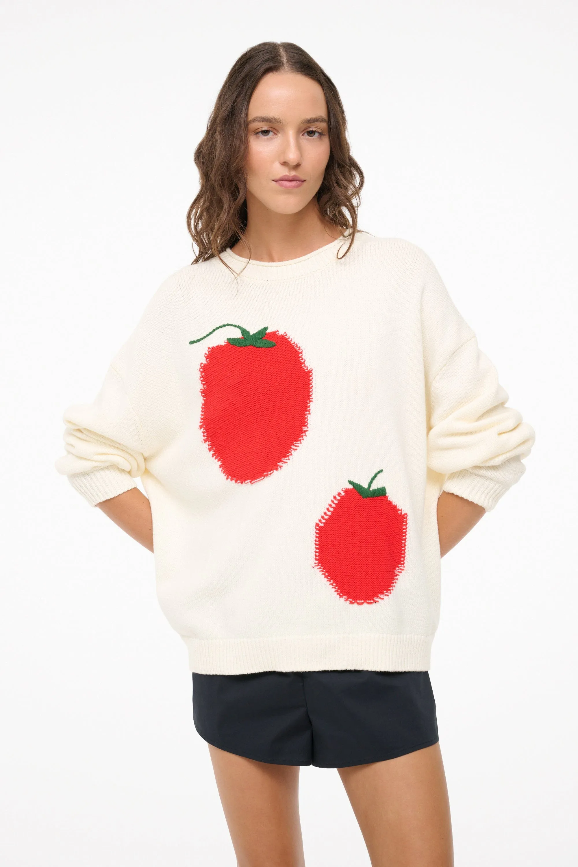 GIADA SWEATER | ROMA IVORY Layered Mood