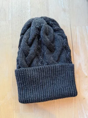 GiGi Cable Hat Charcoal sunday feel