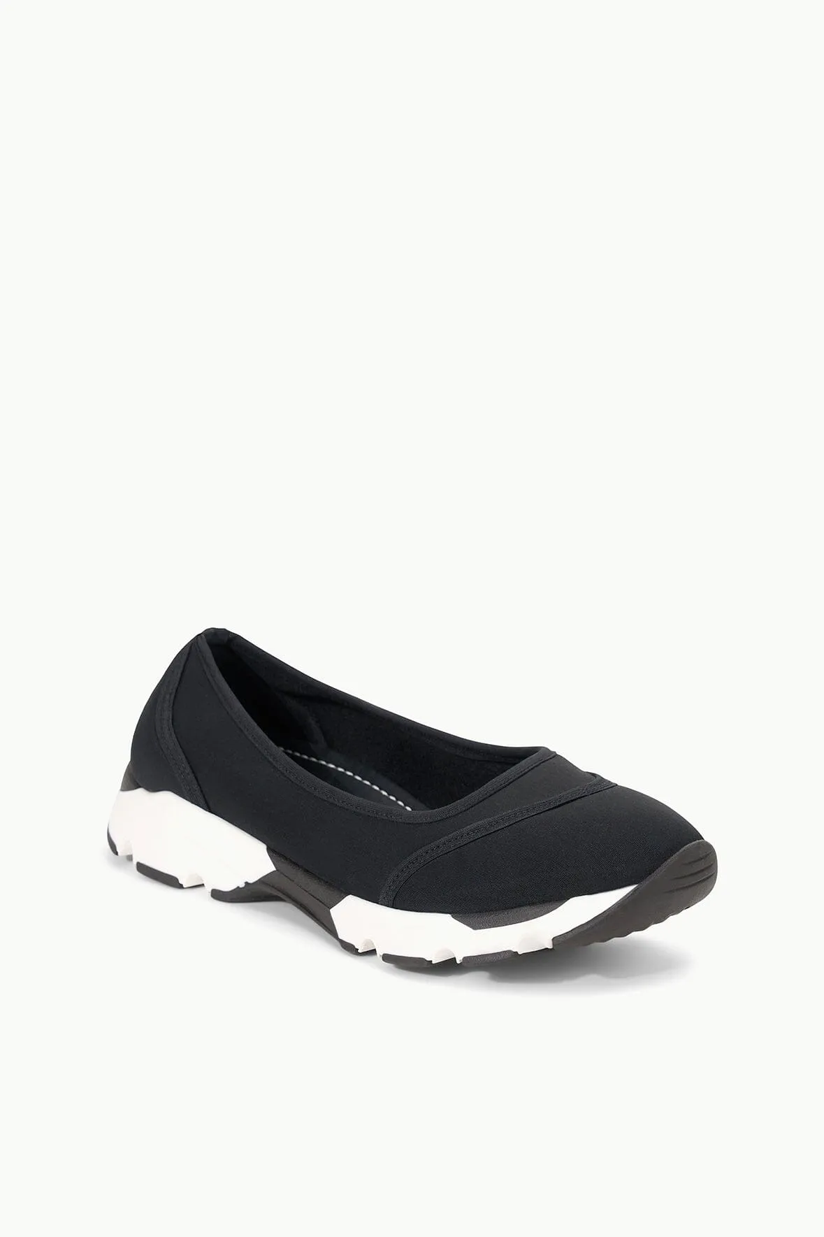 GINO BALLET GLIDE | BLACK elastic material