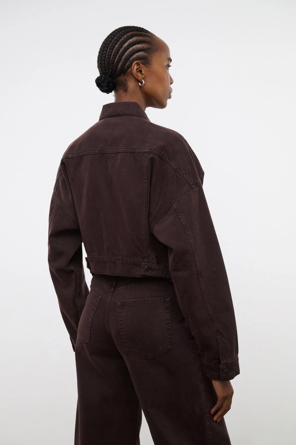 GLEN DENIM JACKET | EARTH varied styles