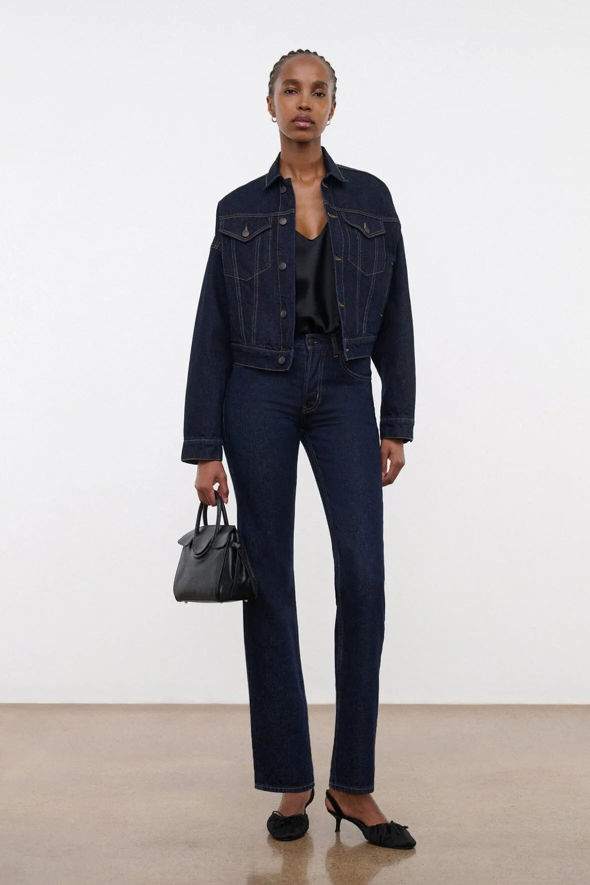 GLEN DENIM JACKET | INDIGO urban snow