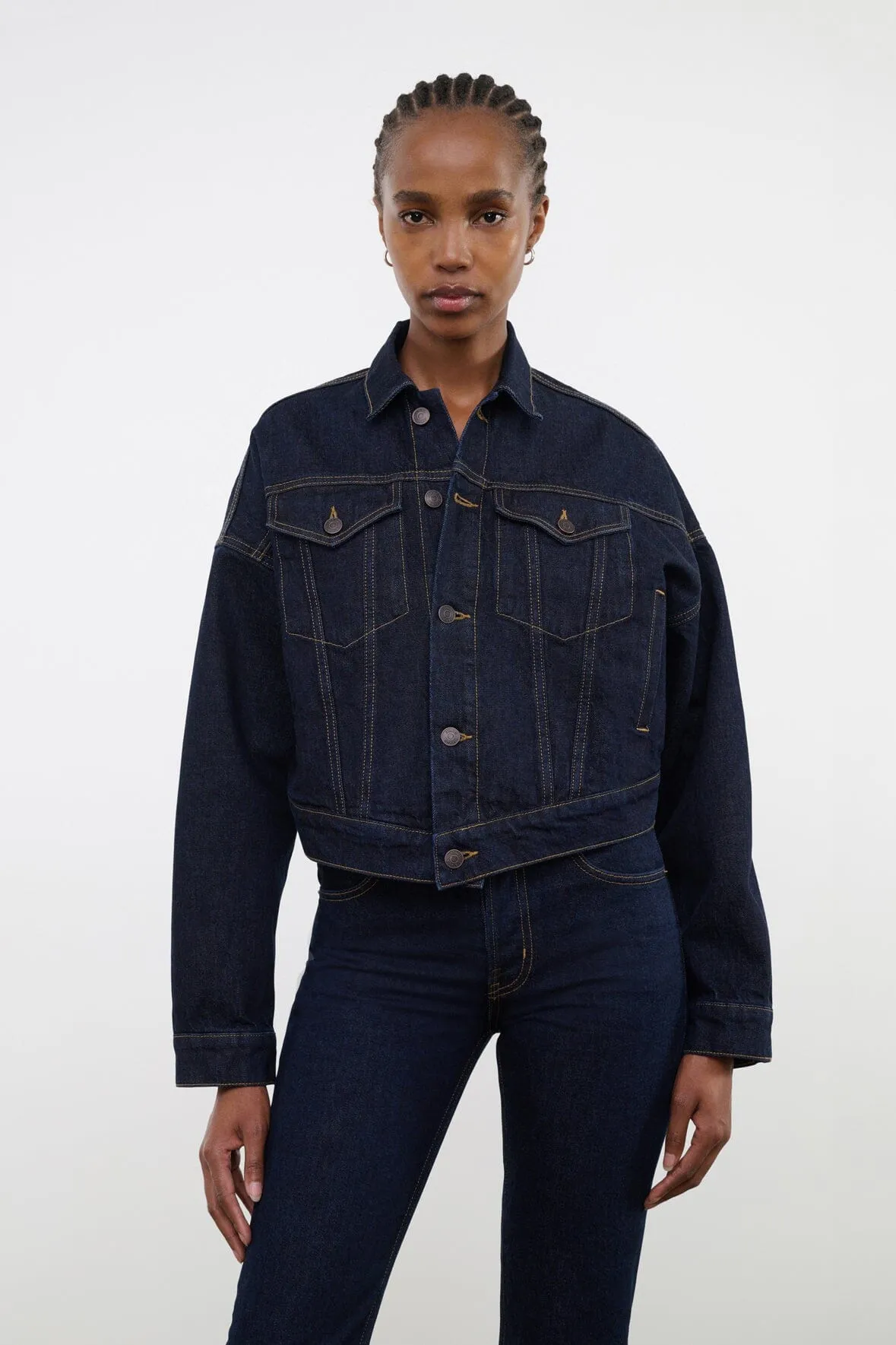 GLEN DENIM JACKET | INDIGO urban energy