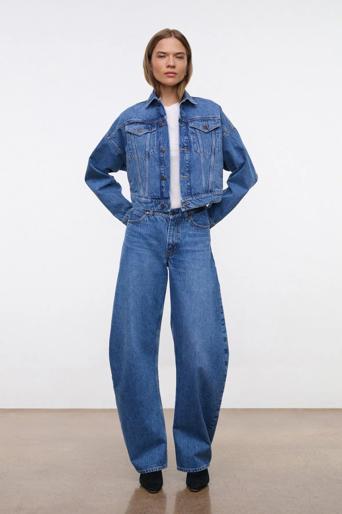 GLEN DENIM JACKET | VINTAGE WASH street culture