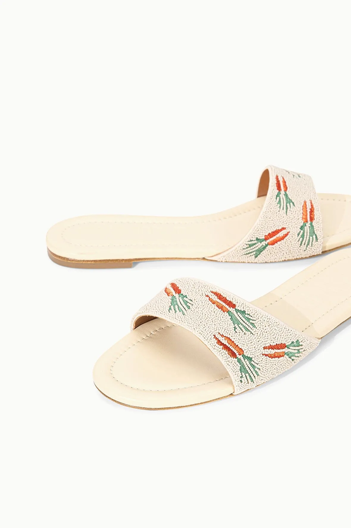 GRACIE FLAT | CARROT CAKE breathable sole