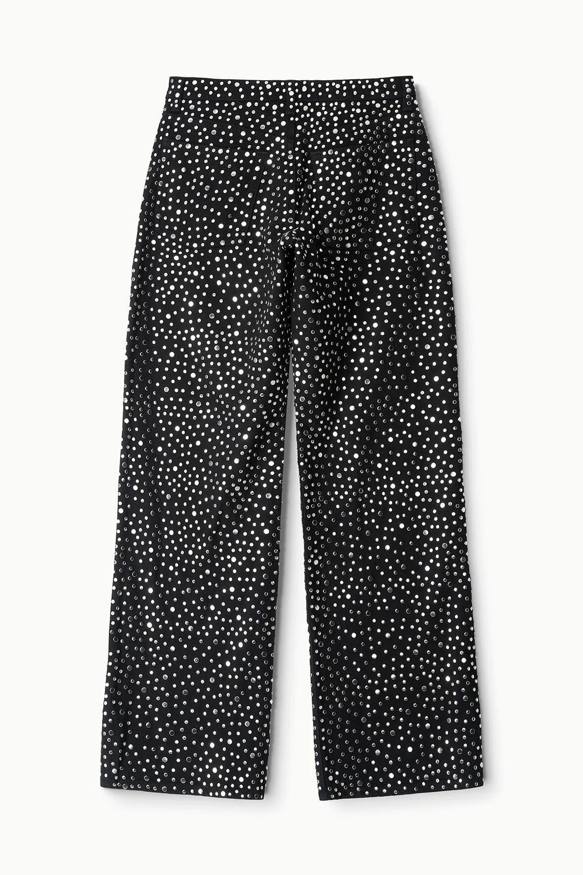 GUS STUDDED RELAXED JEAN | BLACK trend essential
