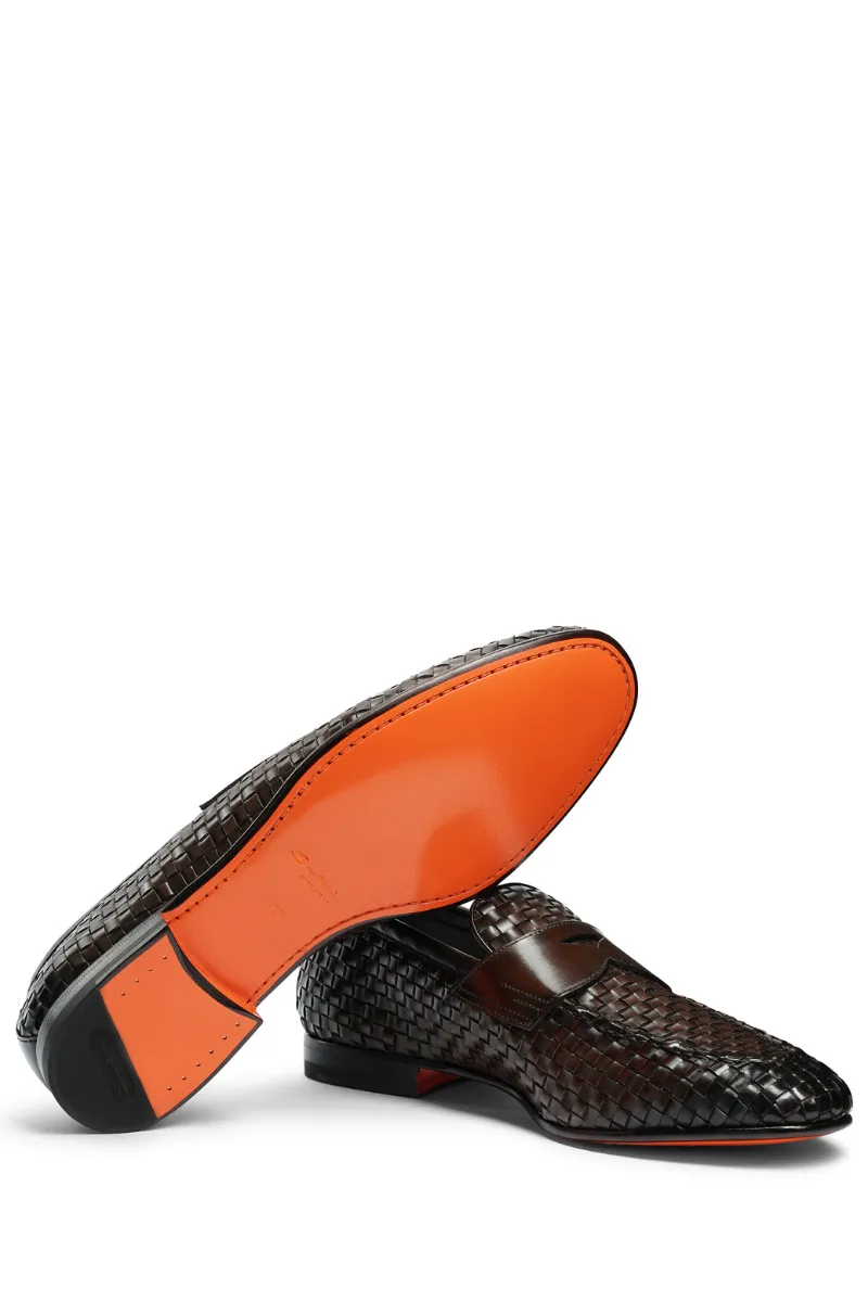 Gwendal Woven Loafers soft sole