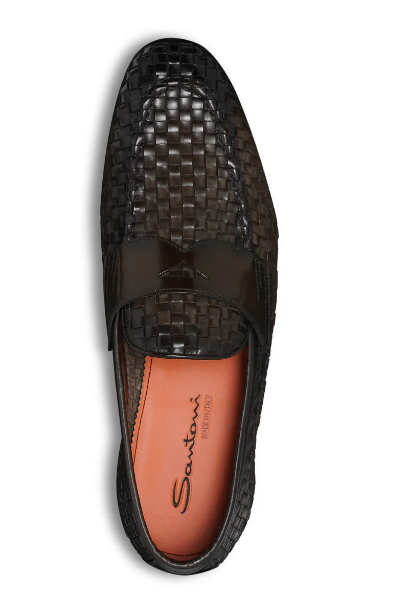 Gwendal Woven Loafers fashion versatile