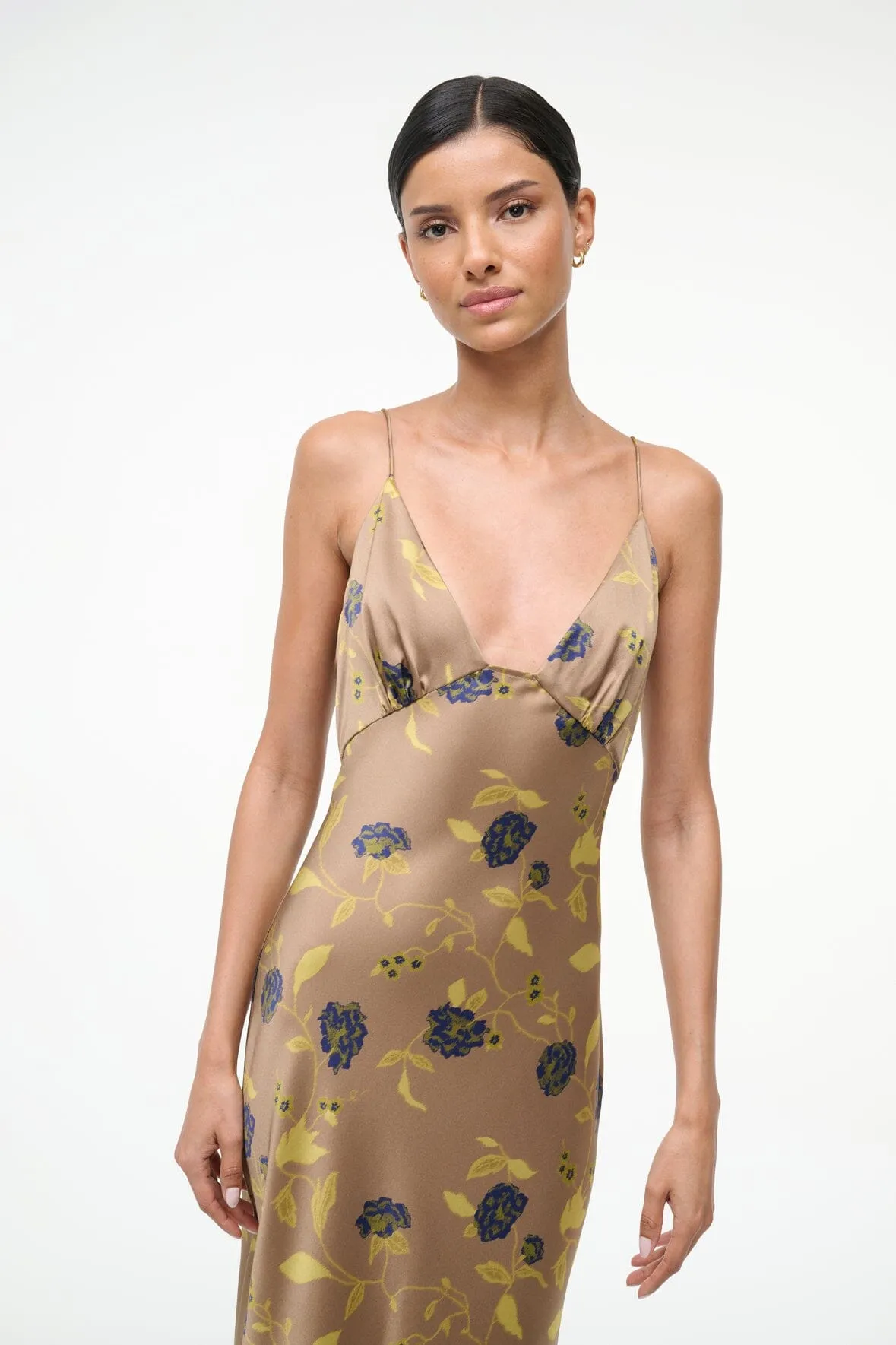 HANK SILK DRESS | VINTAGE FLORAL touch soft