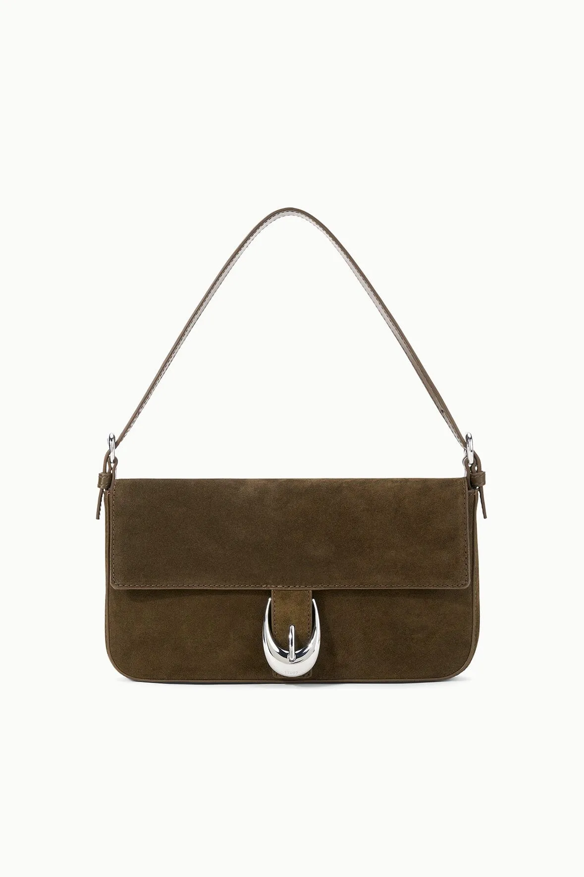 HARLOW BAG | TRUFFLE SUEDE hands free