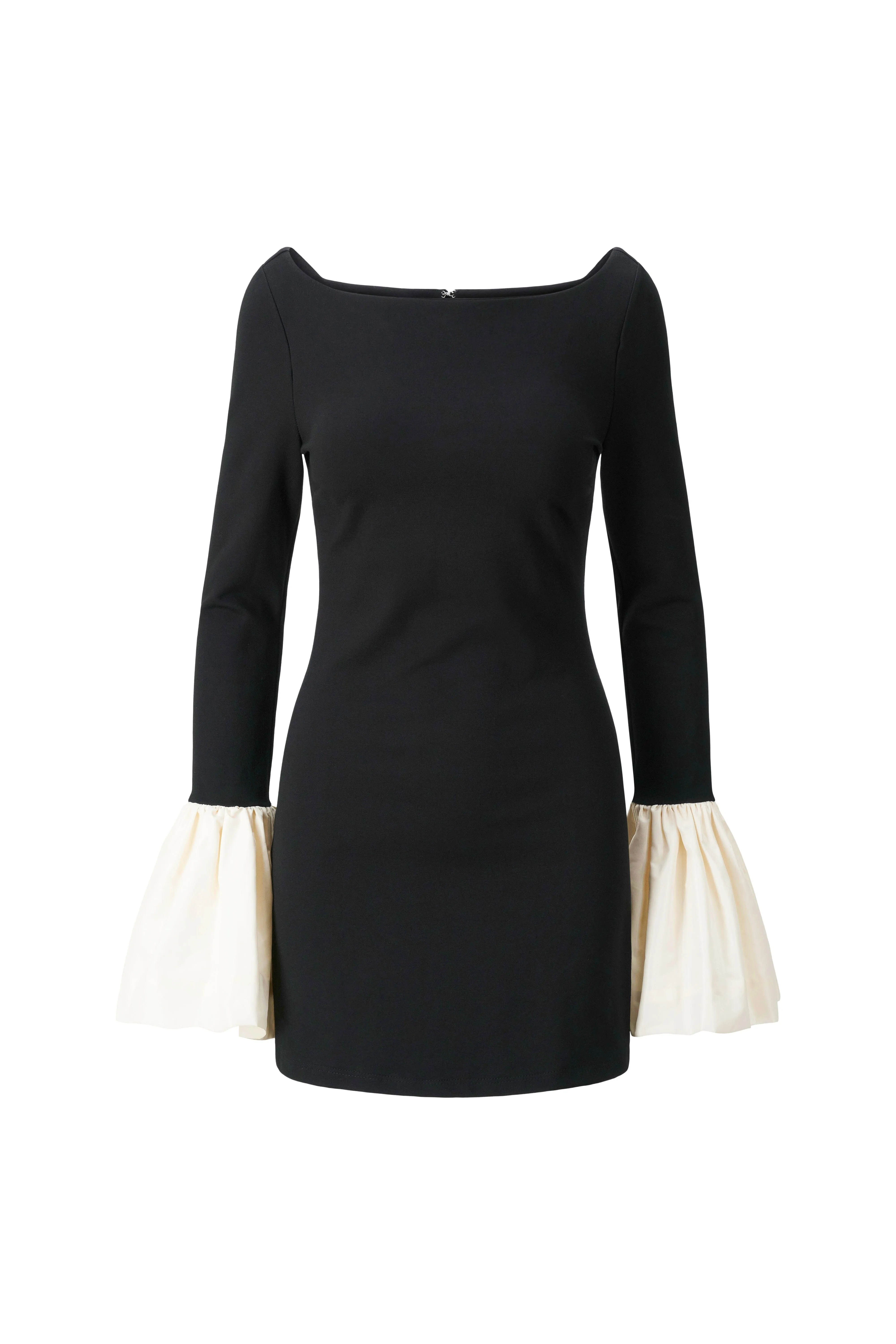 HAWTHORNE DRESS | BLACK IVORY girl mood