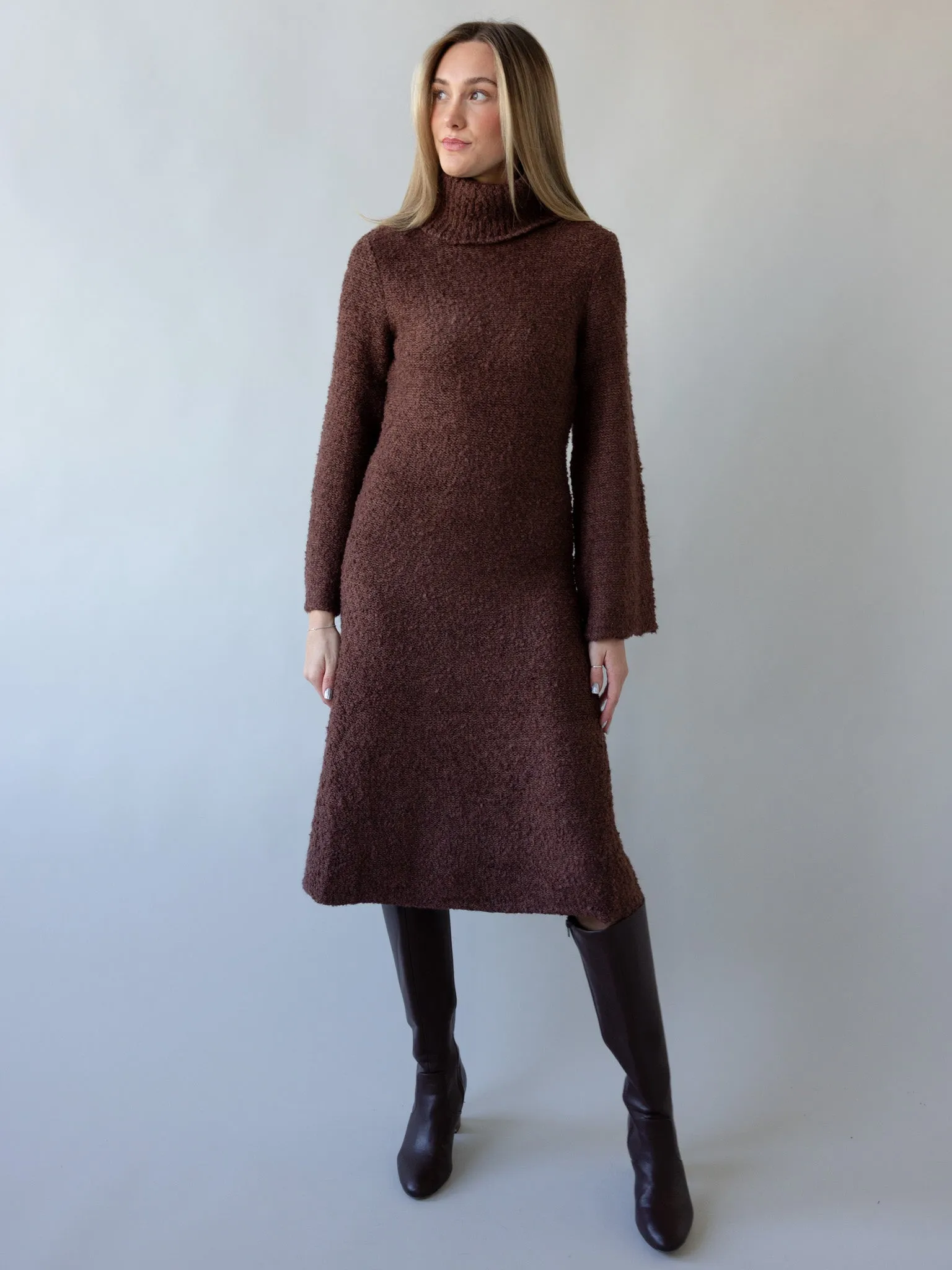 Hazel Sweater Dress refined feel