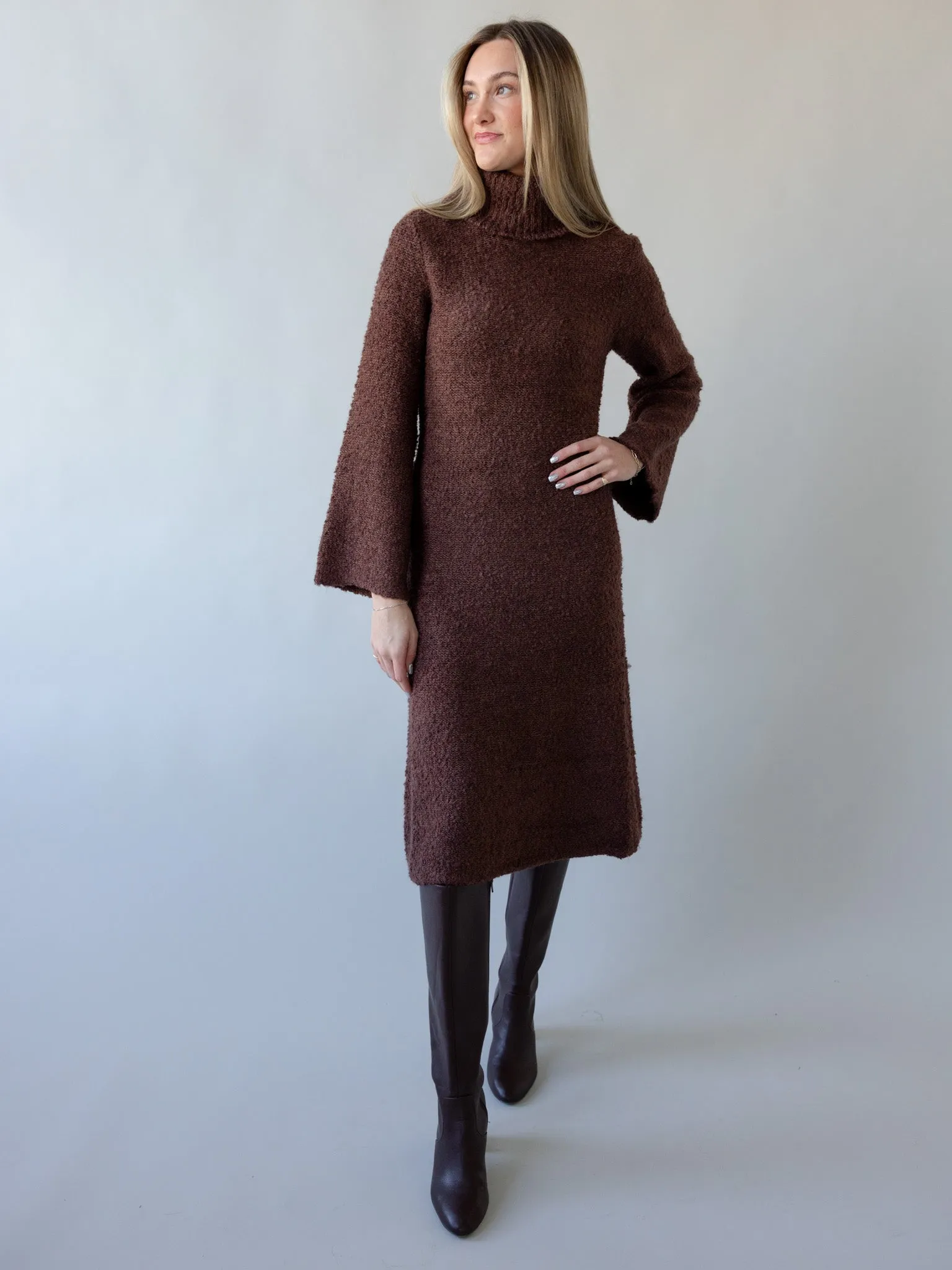 Hazel Sweater Dress modern muse