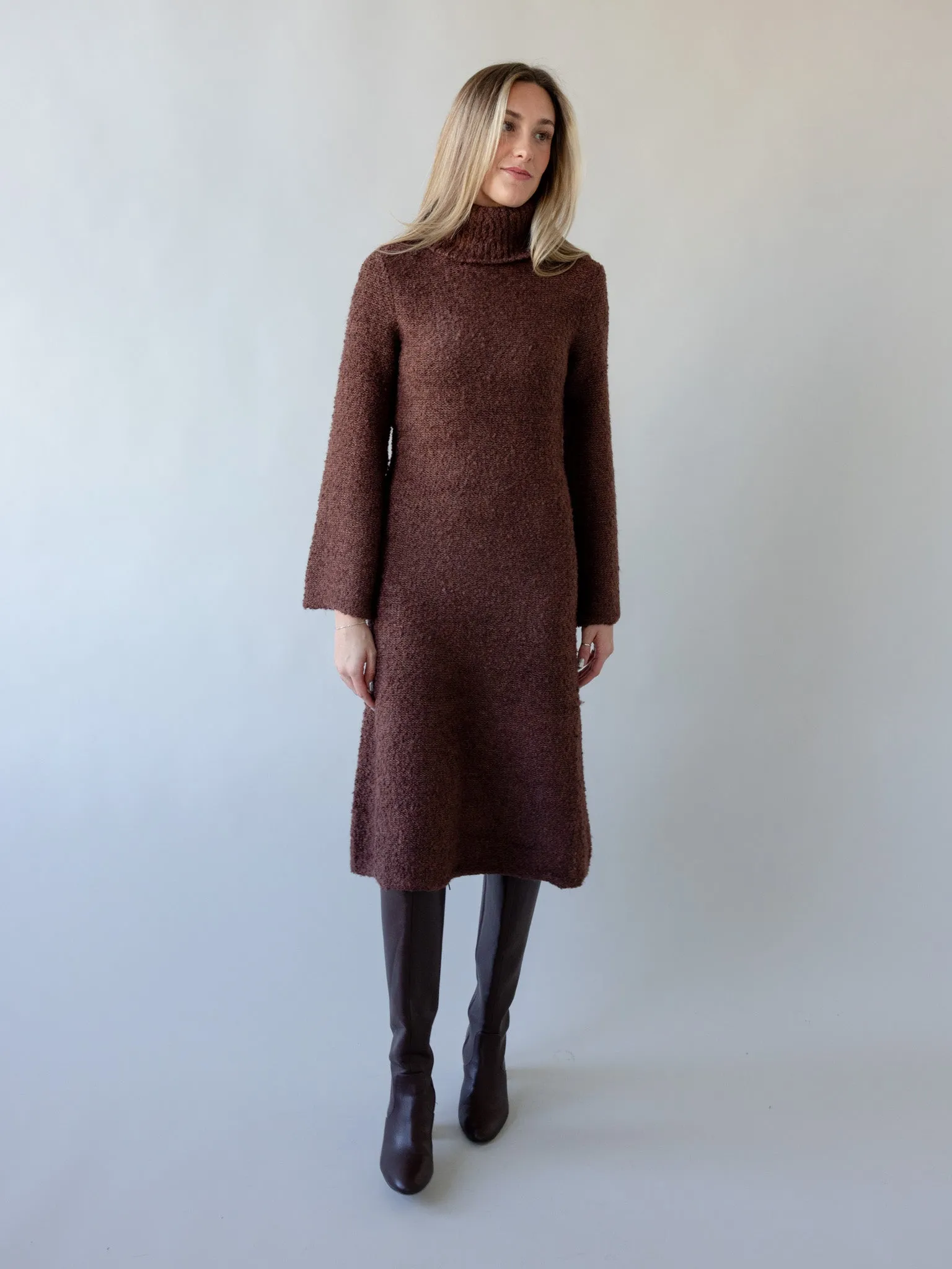 Hazel Sweater Dress modern muse
