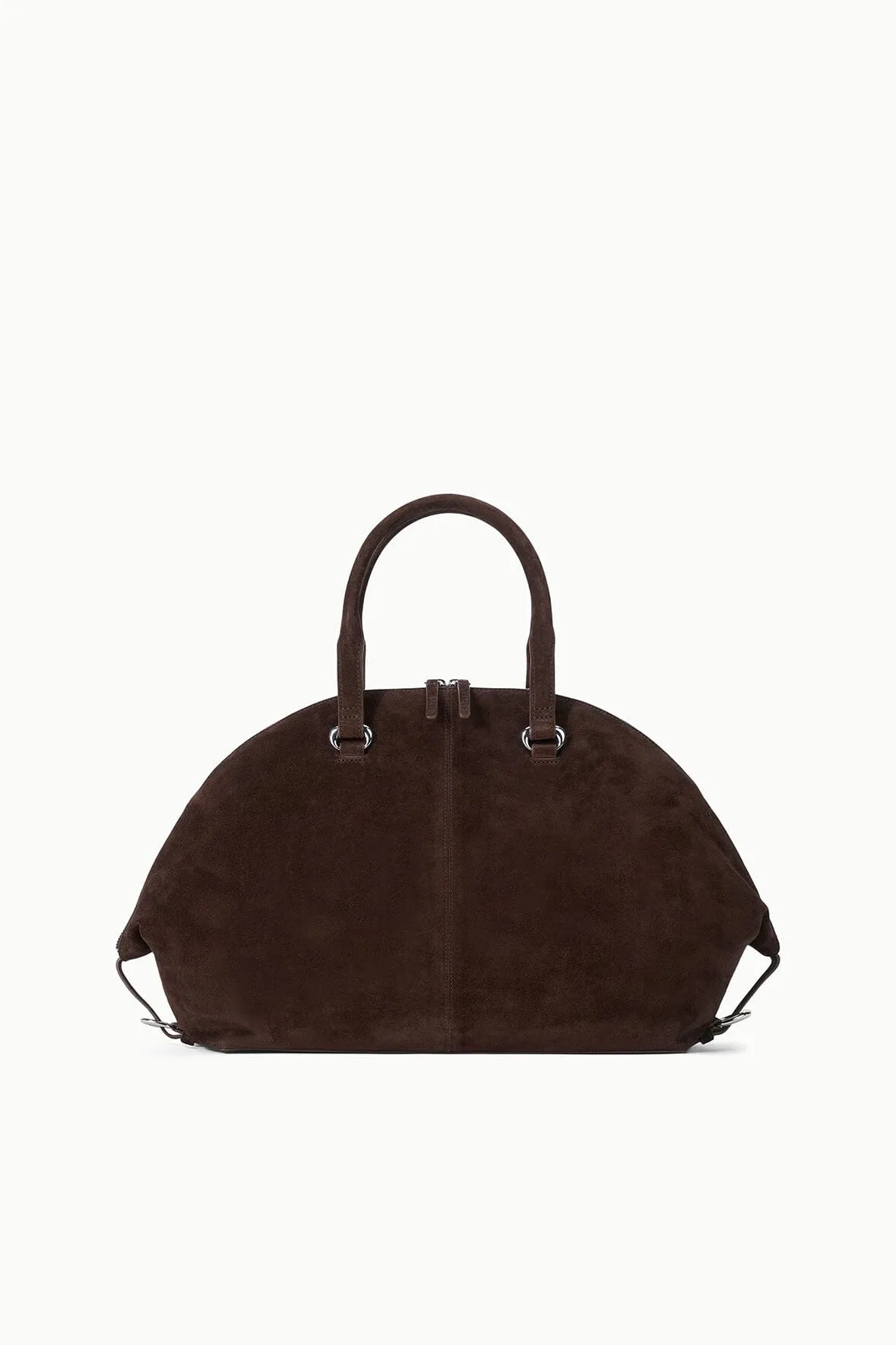 HESTER SATCHEL | ESPRESSO SUEDE clean vibe