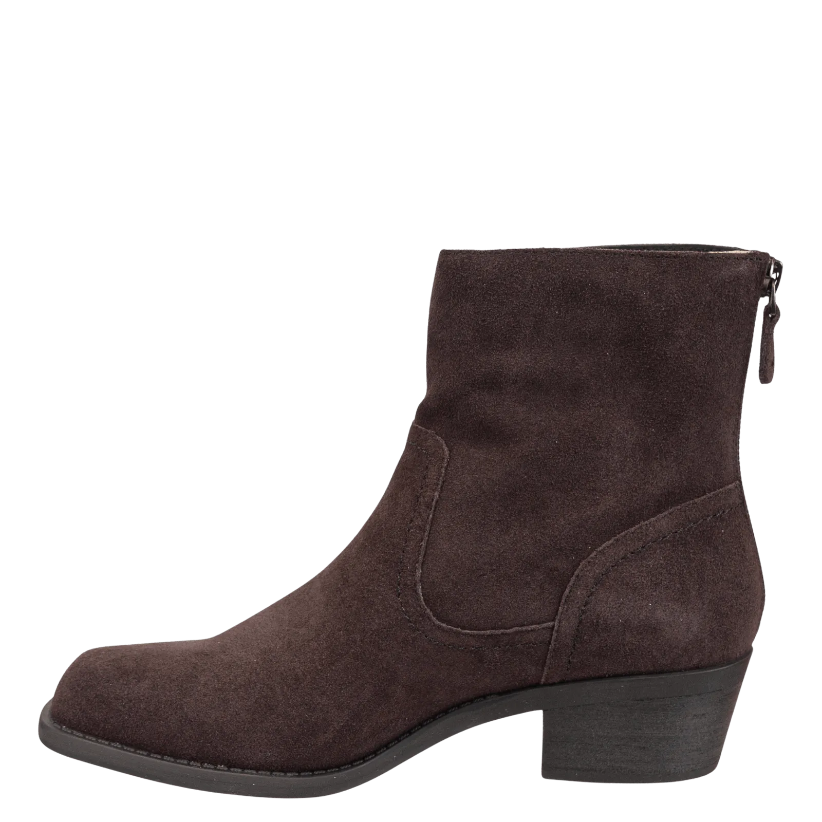 HOMESTEAD in COFFEE Heeled Ankle Boots Water repellent