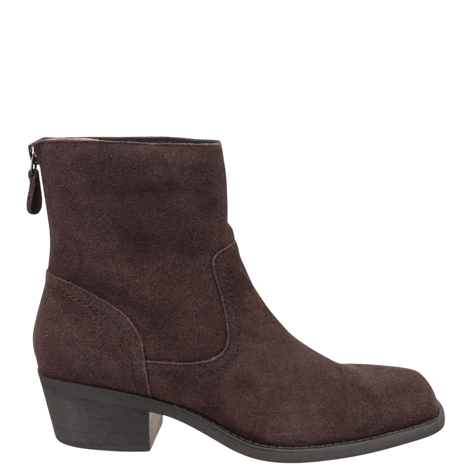 HOMESTEAD in COFFEE Heeled Ankle Boots Protective wear