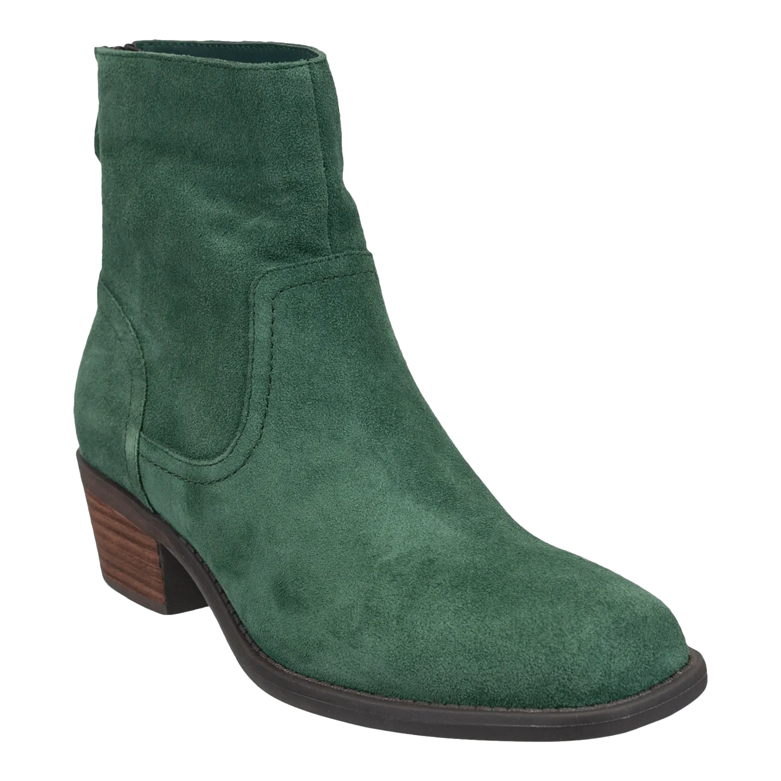 HOMESTEAD in DARK GREEN Heeled Ankle Boots Leisure ease