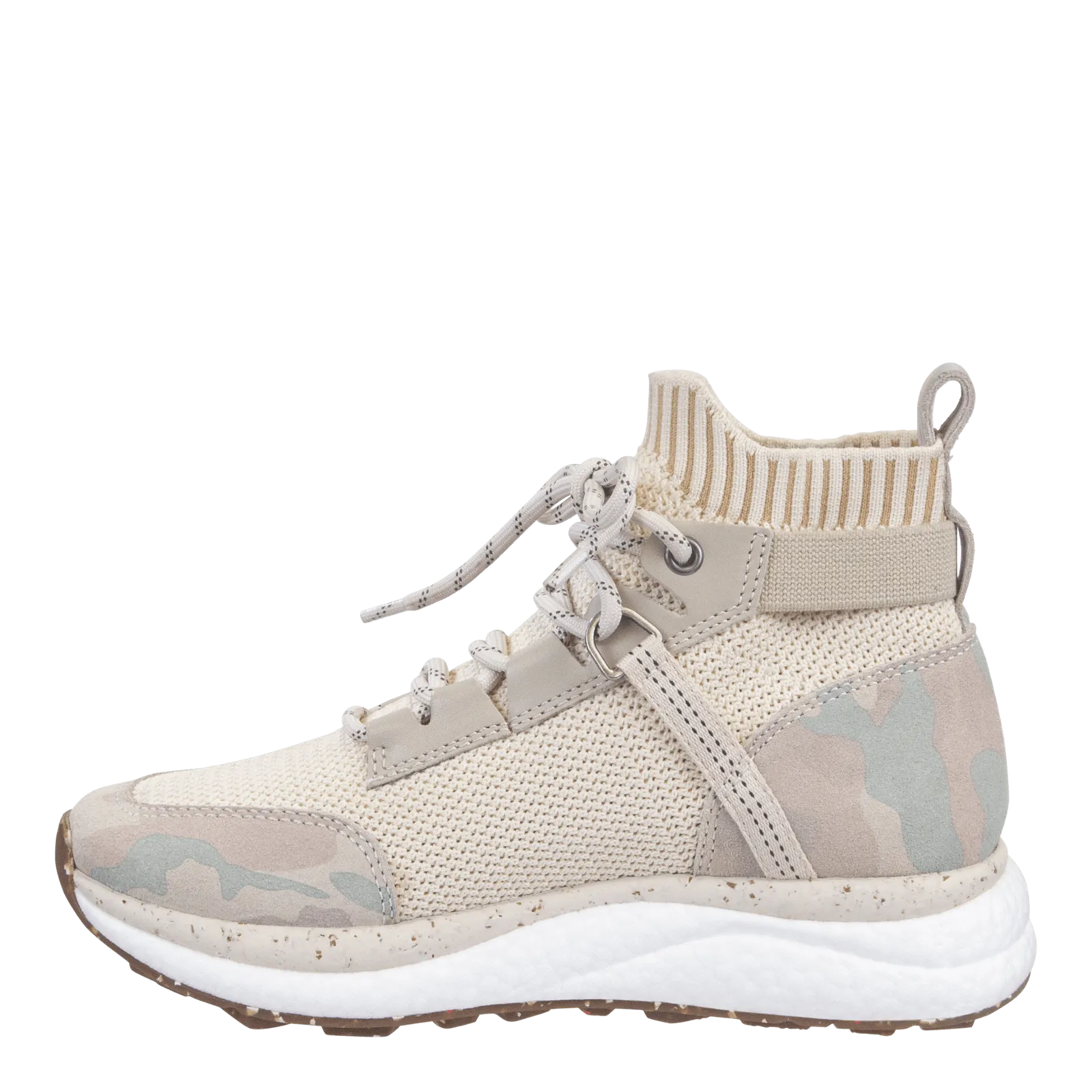 HYBRID in BONE CAMO High Top Sneakers easy walk