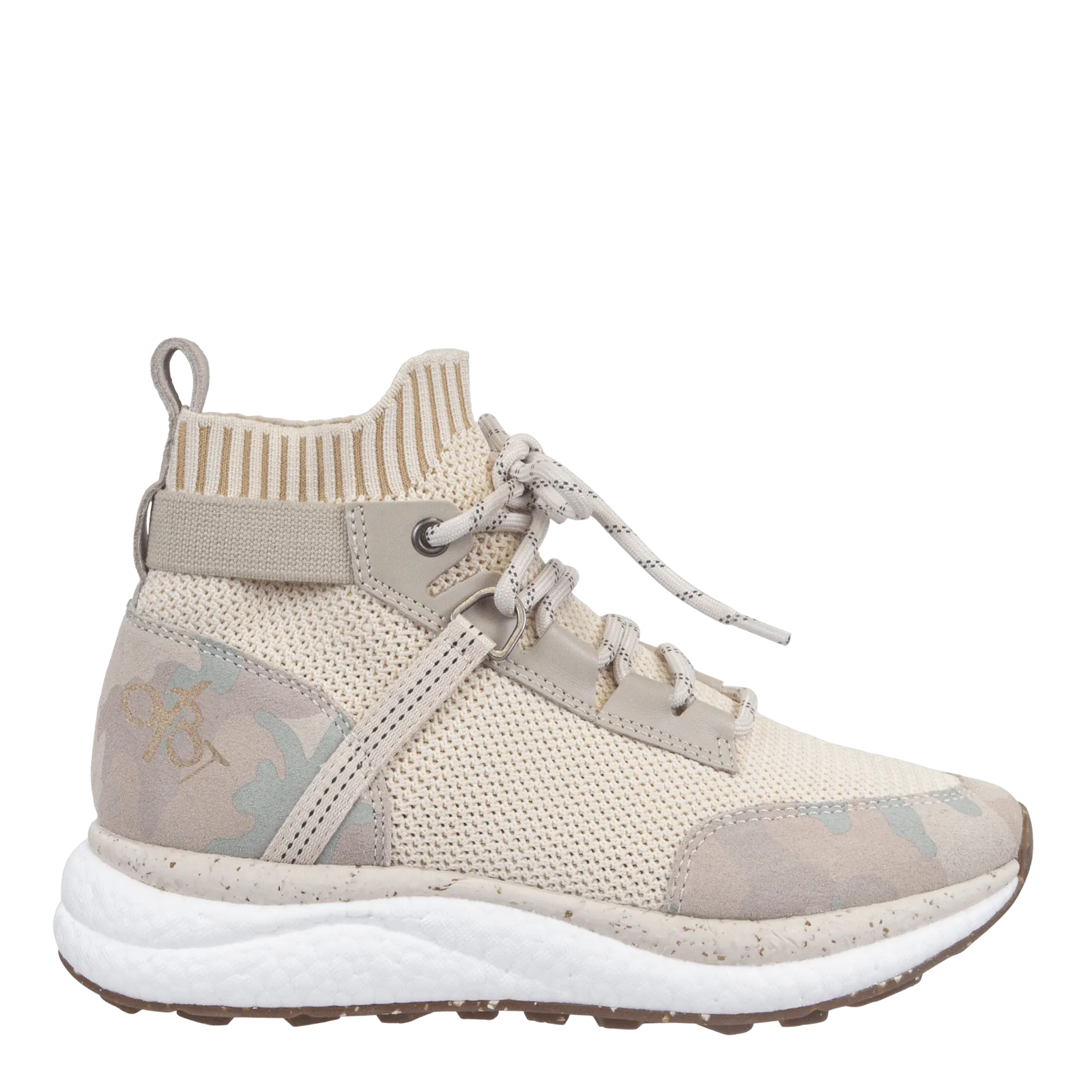 HYBRID in BONE CAMO High Top Sneakers street vibe