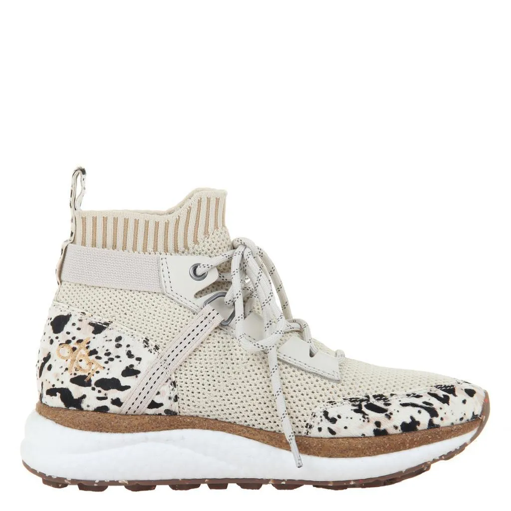 HYBRID in CHAMOIS High Top Sneakers water friendly
