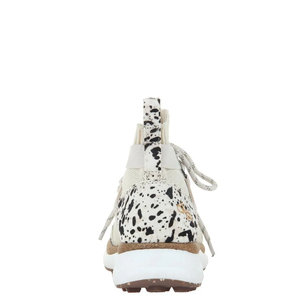 HYBRID in CHAMOIS High Top Sneakers minimalist design