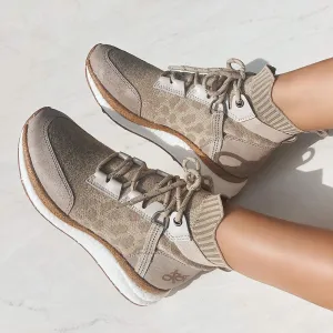 HYBRID in KHAKI High Top Sneakers daily wear