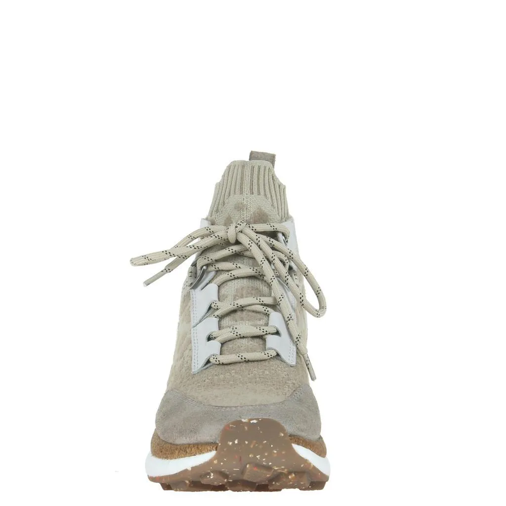 HYBRID in KHAKI High Top Sneakers sport science