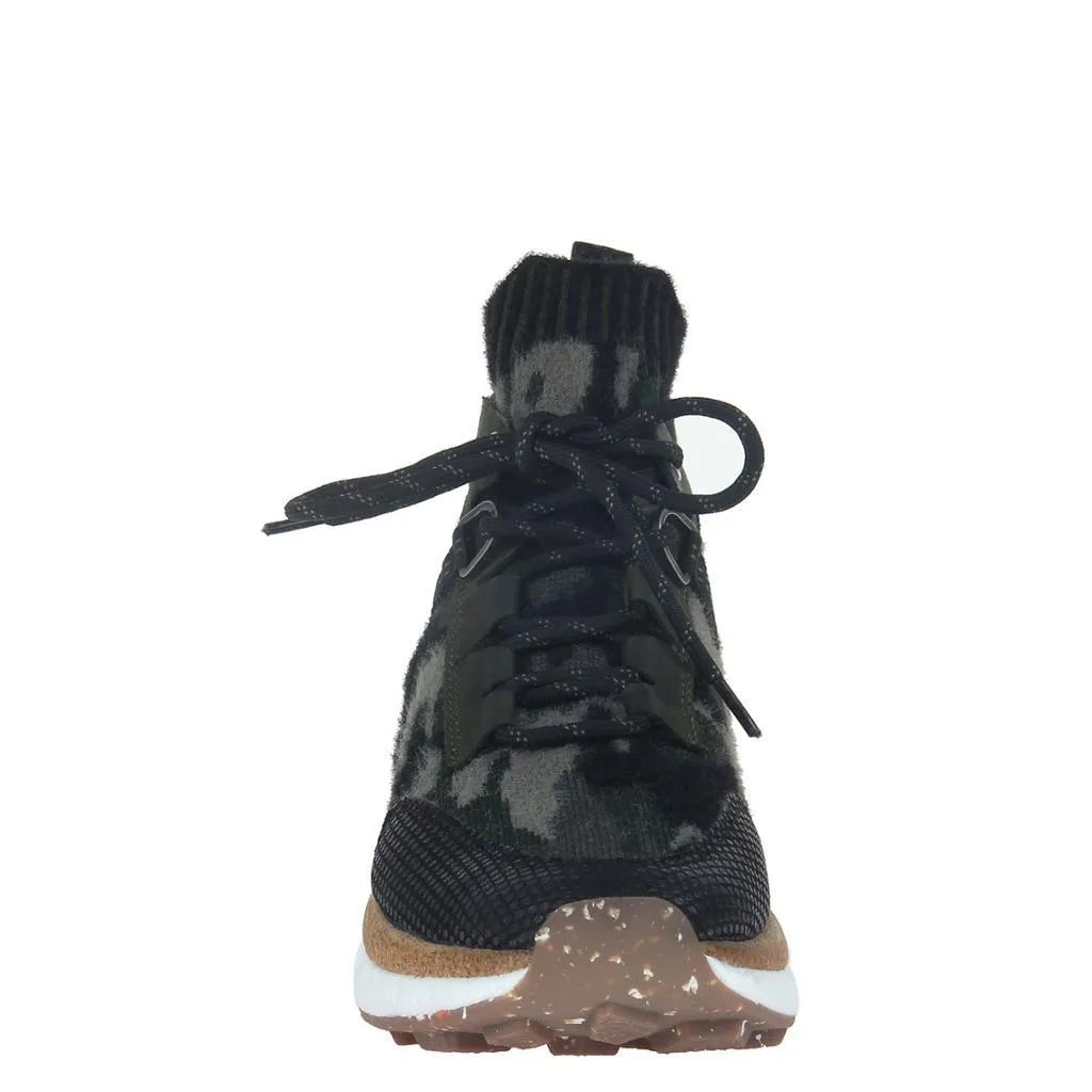 HYBRID in PINE High Top Sneakers breathable thin