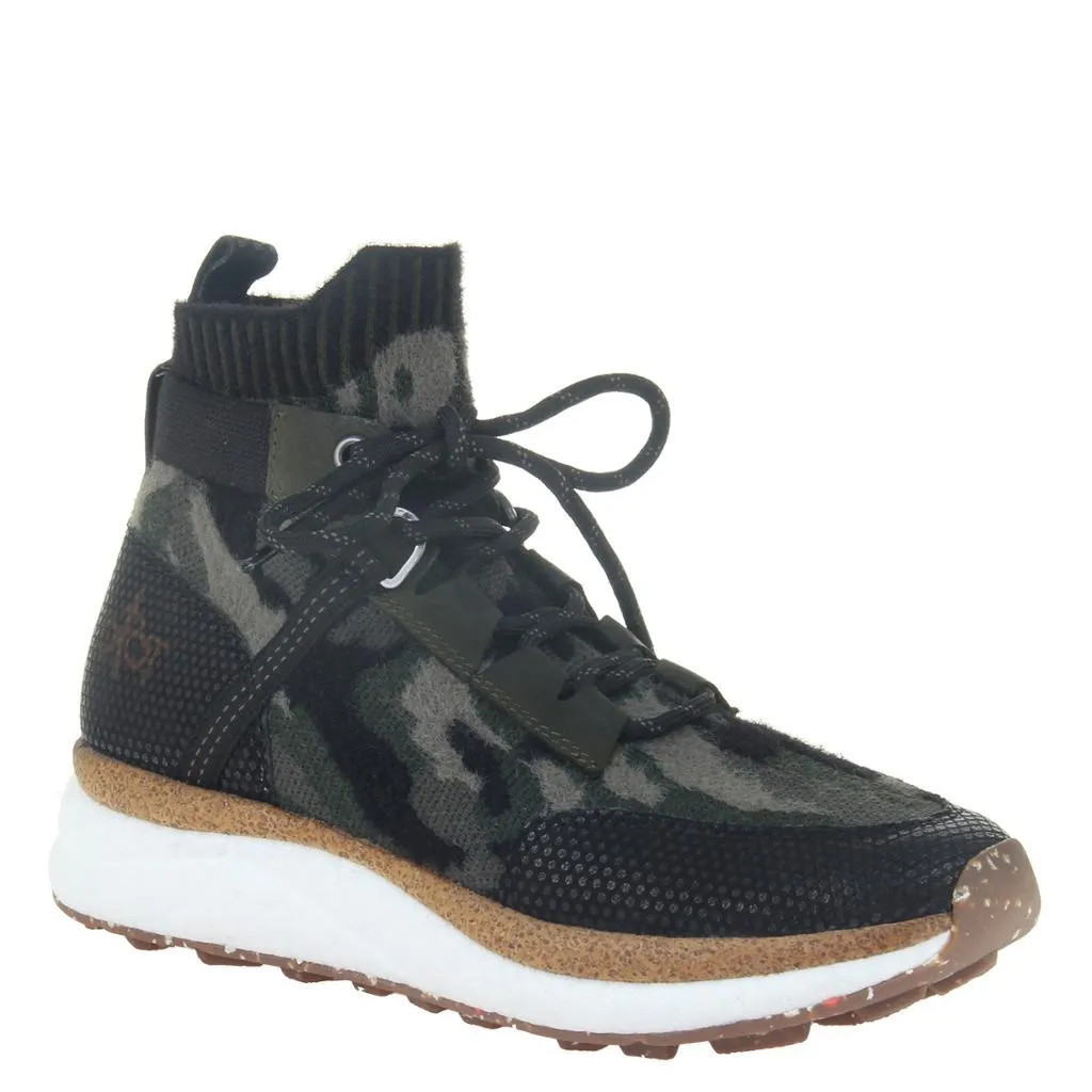 HYBRID in PINE High Top Sneakers unisex design