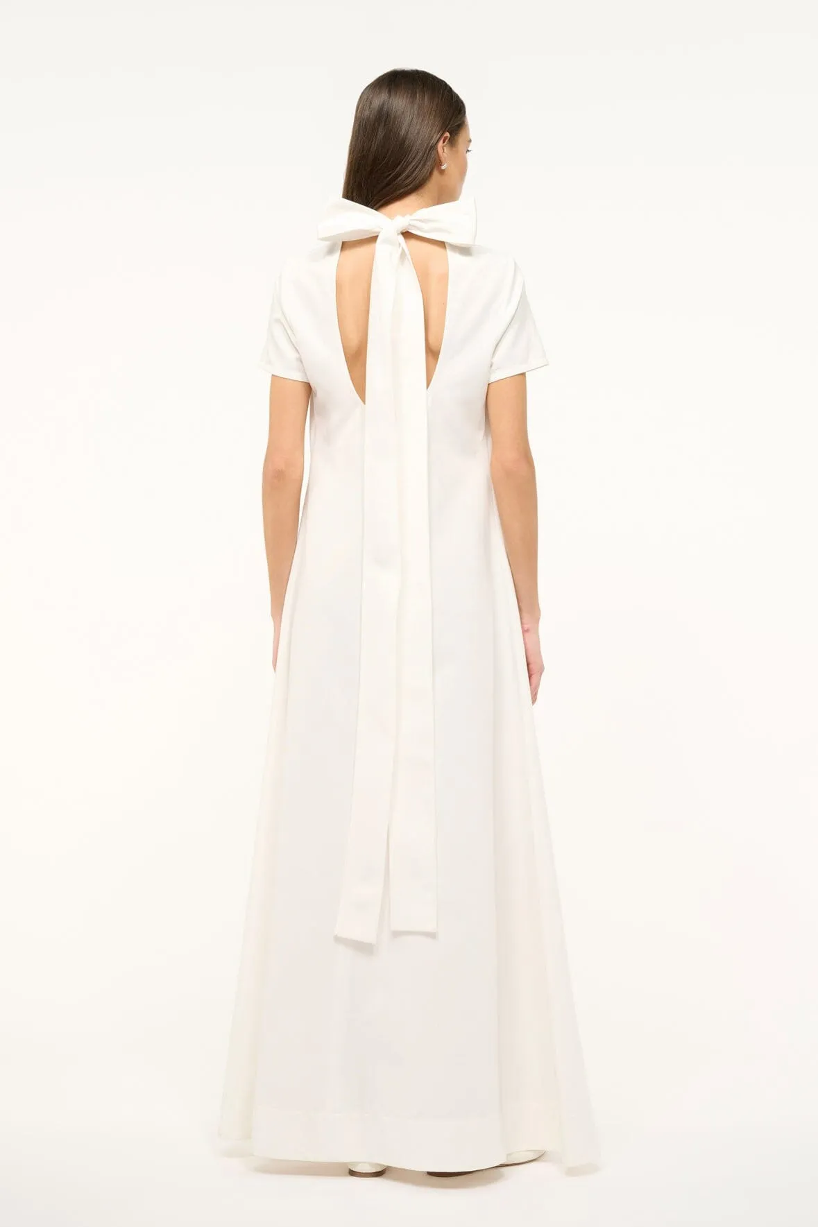 ILANA DRESS | WHITE retro vibe