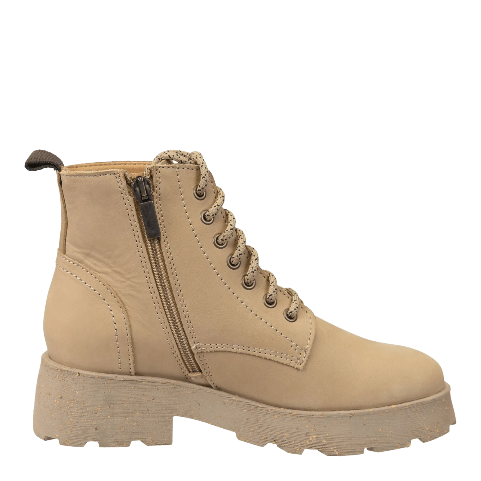 IMMERSE in BEIGE Heeled Cold Weather Boots Premium leather