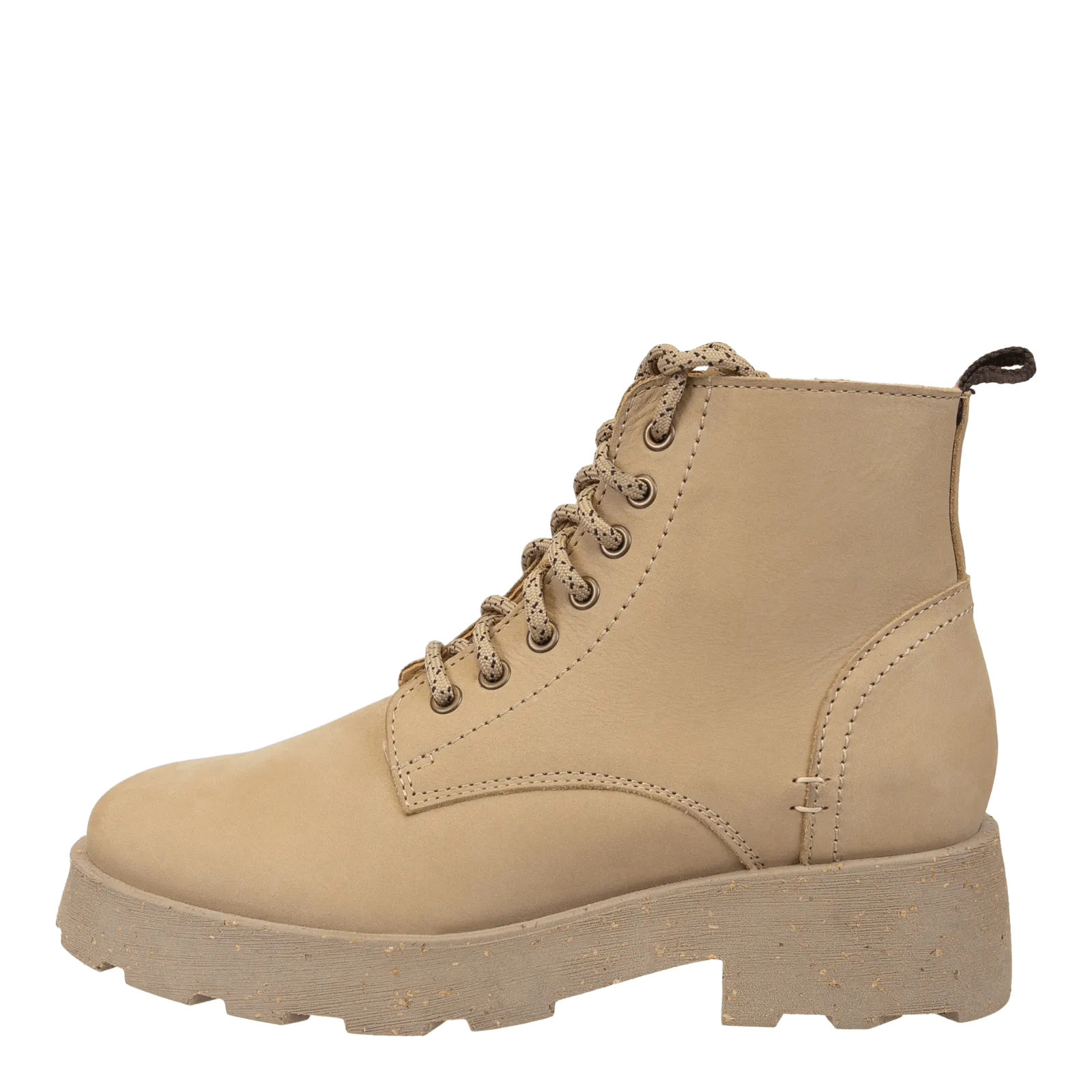 IMMERSE in BEIGE Heeled Cold Weather Boots Durable comfort